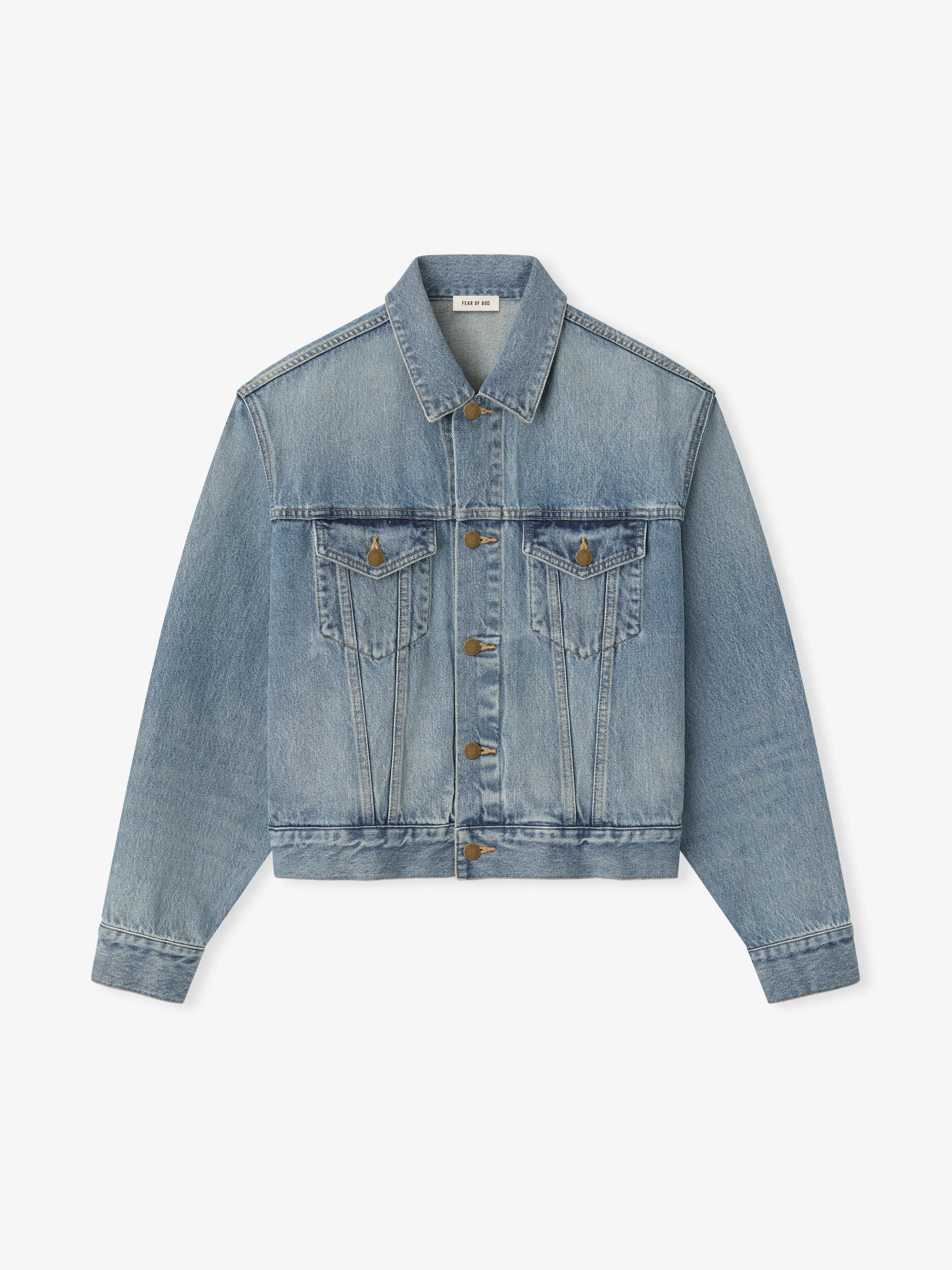 Denim Trucker Jacket sold by Fear of God product image thumbnail 5