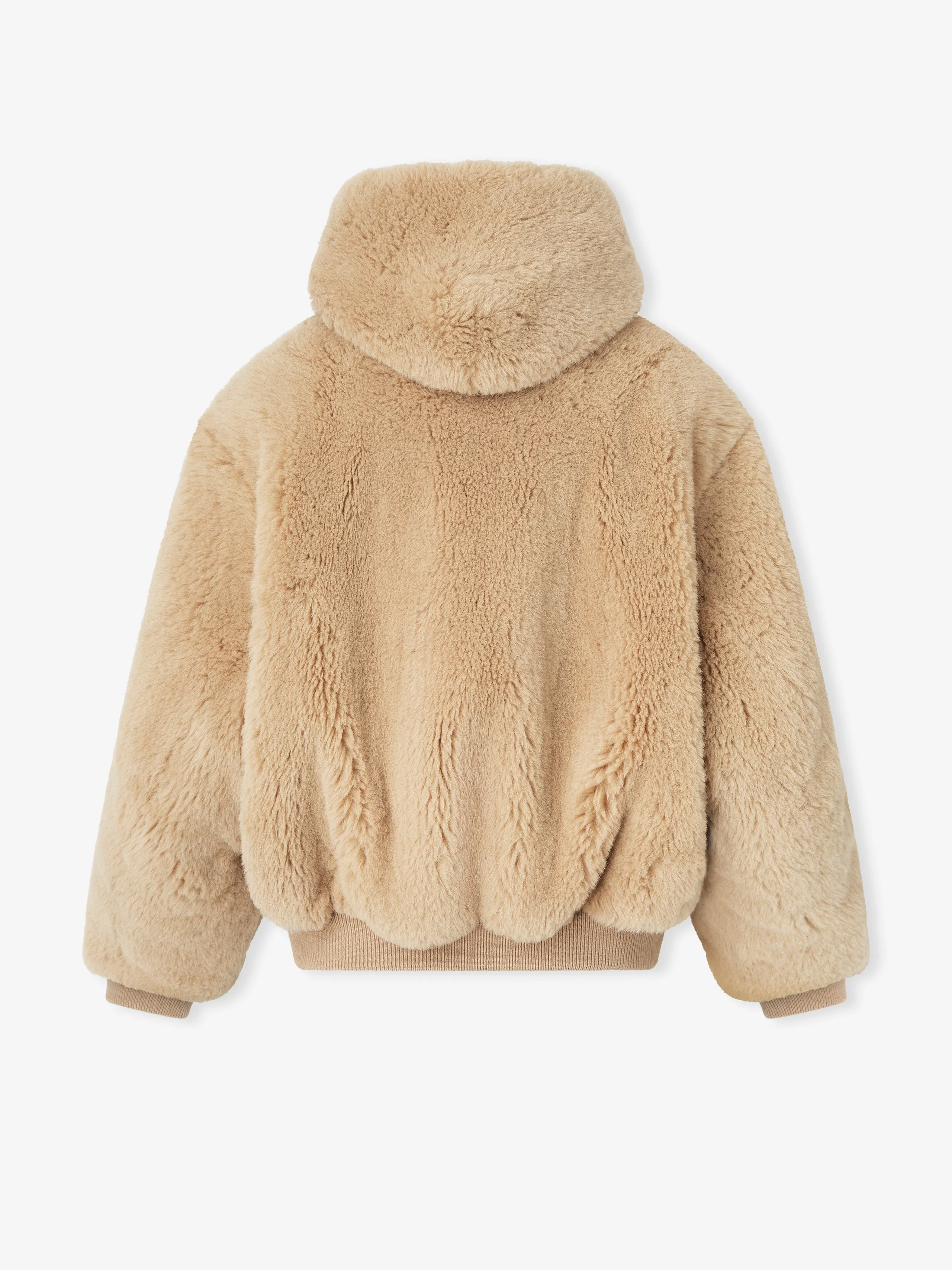 Alpaca Hooded Bomber Jacket sold by Fear of God product image thumbnail 2