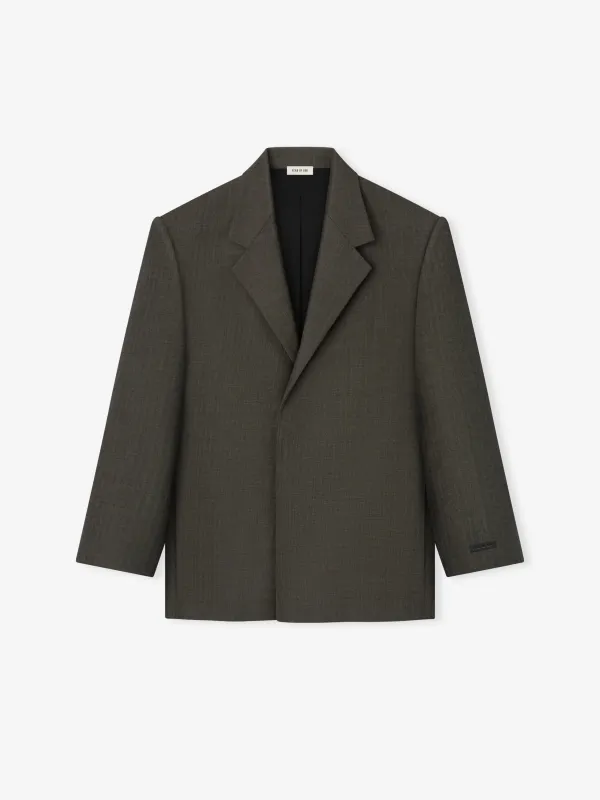 Chevron Wool Single Breasted Blazer sold by Fear of God