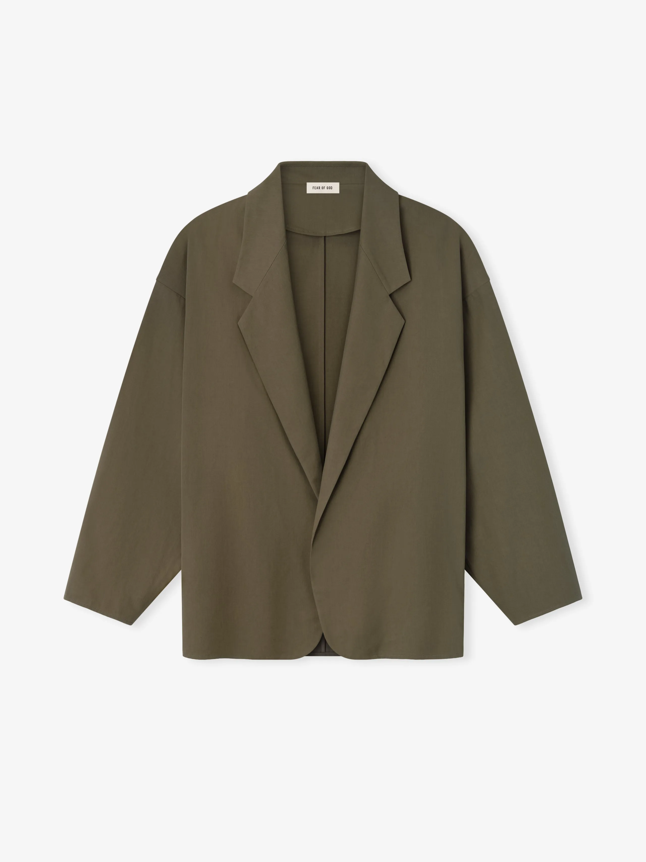 Cotton Tencel Unlined California Blazer sold by Fear of God
