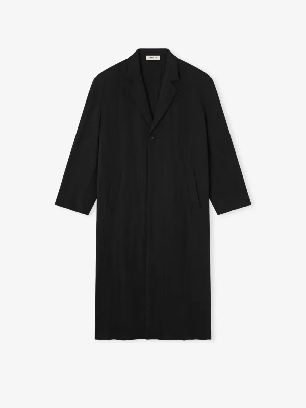 Tencel Nylon Classic Unlined Overcoat made by Fear of God