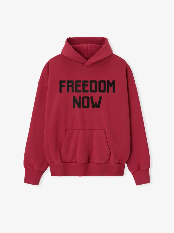 Vintage Freedom Now Hoodie sold by Fear of God
