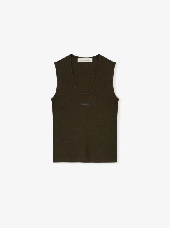 Womens Rib Tank sold by Fear of God
