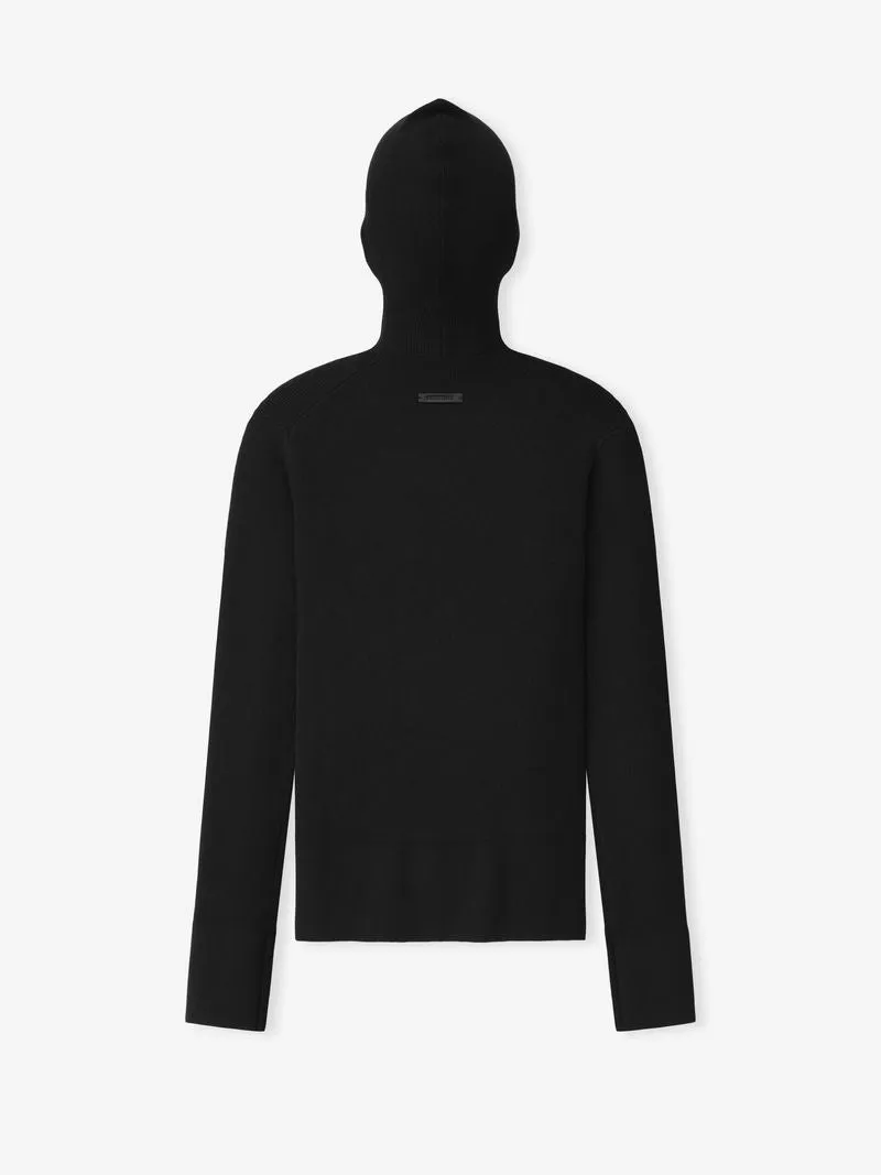 Womens Long Sleeve Hooded Rib Top sold by Fear of God product image thumbnail 2