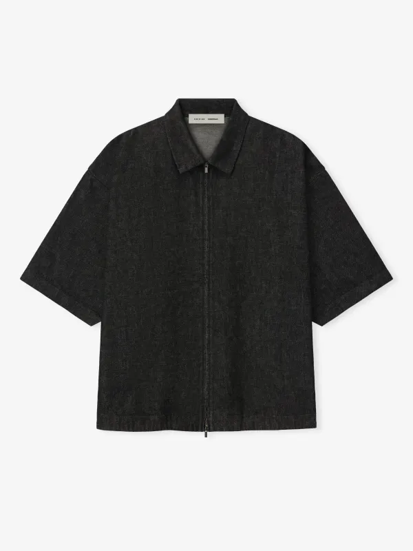 Denim Full Zip Work Shirt sold by Fear of God