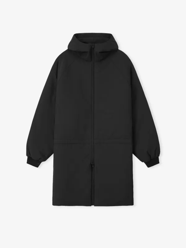 Tech Nylon Hooded Parka made by Essentials