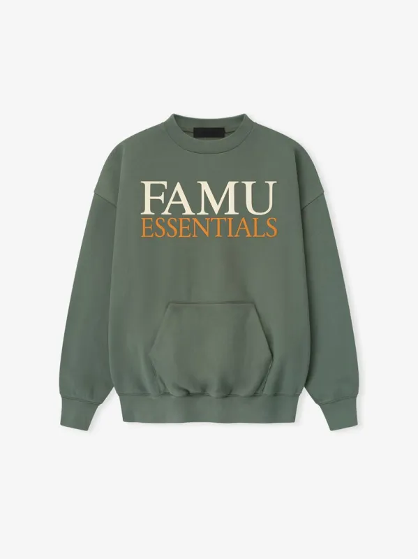 FAMU Sport Crewneck made by Essentials