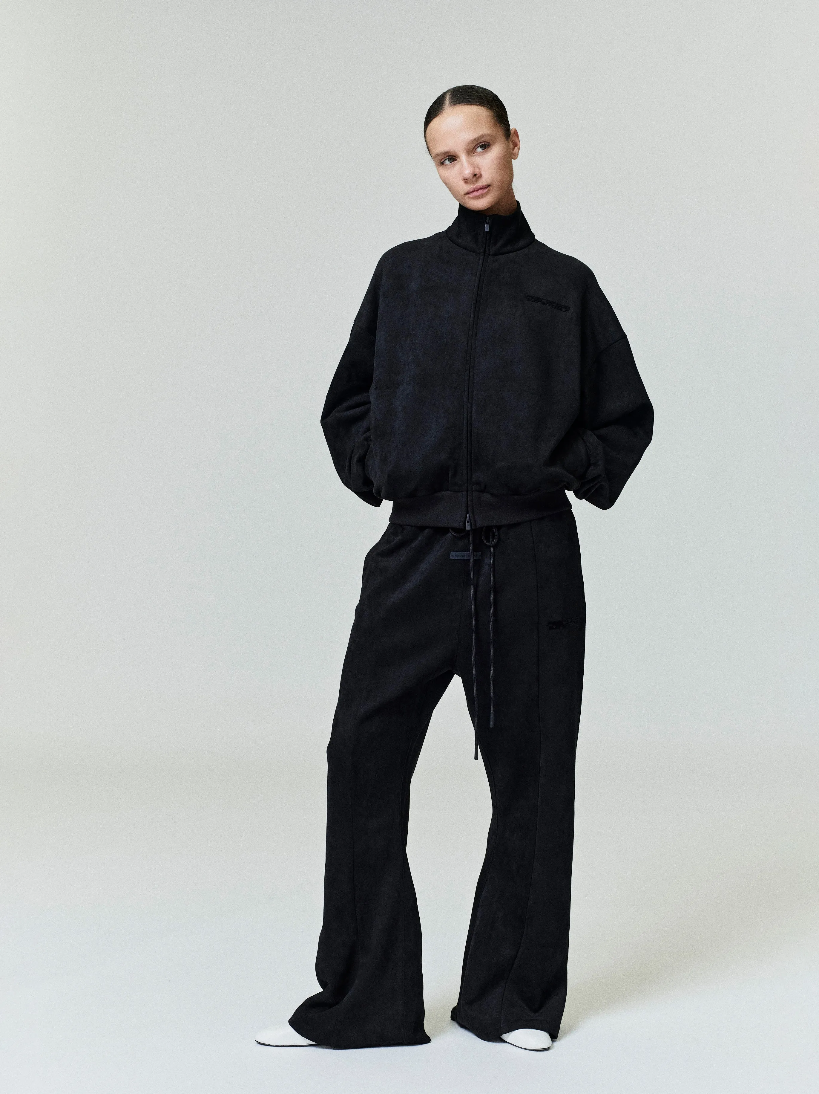 Womens Suede Fleece Flare Sweatpant sold by Fear of God product image thumbnail 2