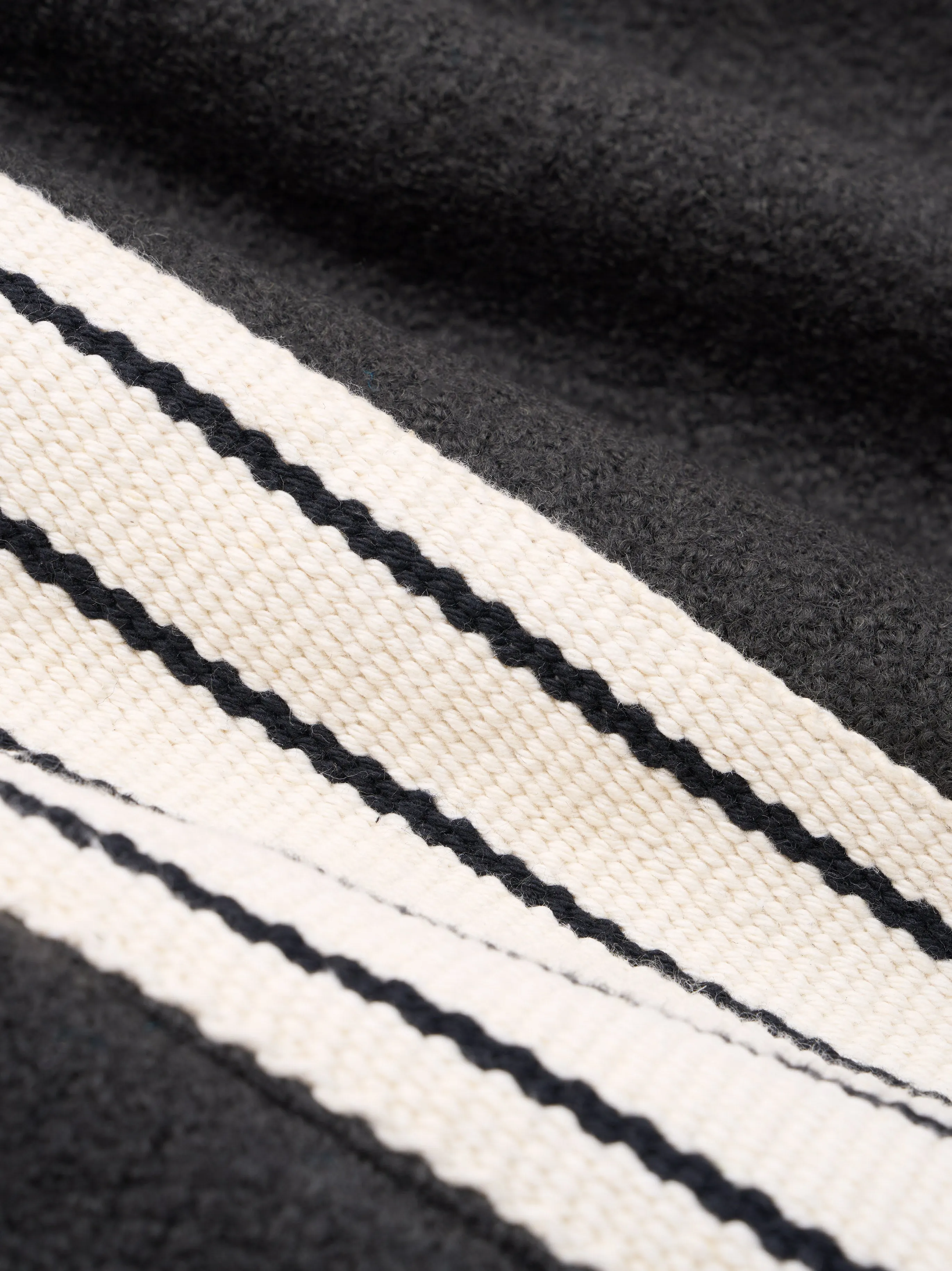 Boiled Wool Striped Relaxed Short sold by Fear of God product image thumbnail 4