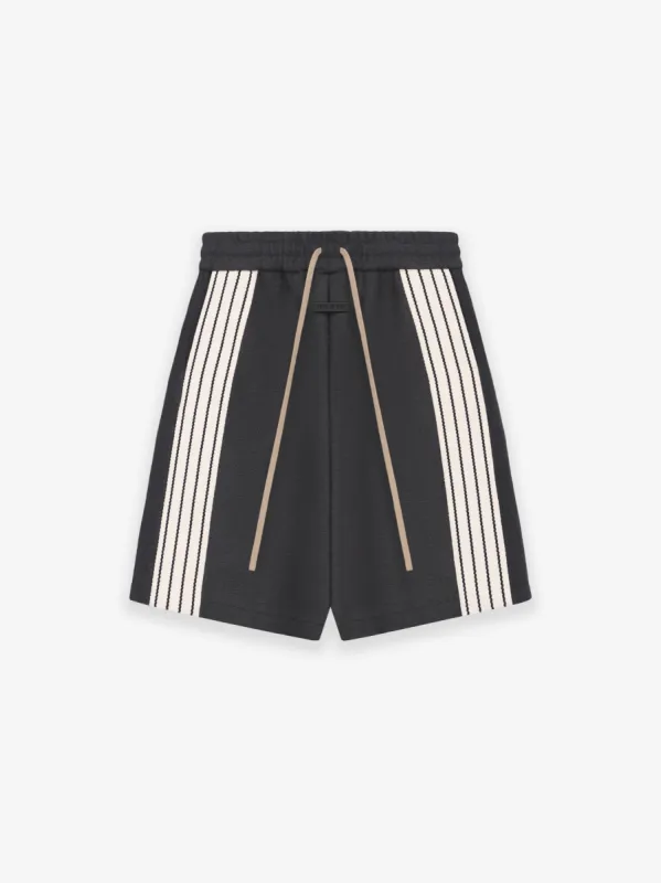 Boiled Wool Striped Relaxed Short made by Fear of God