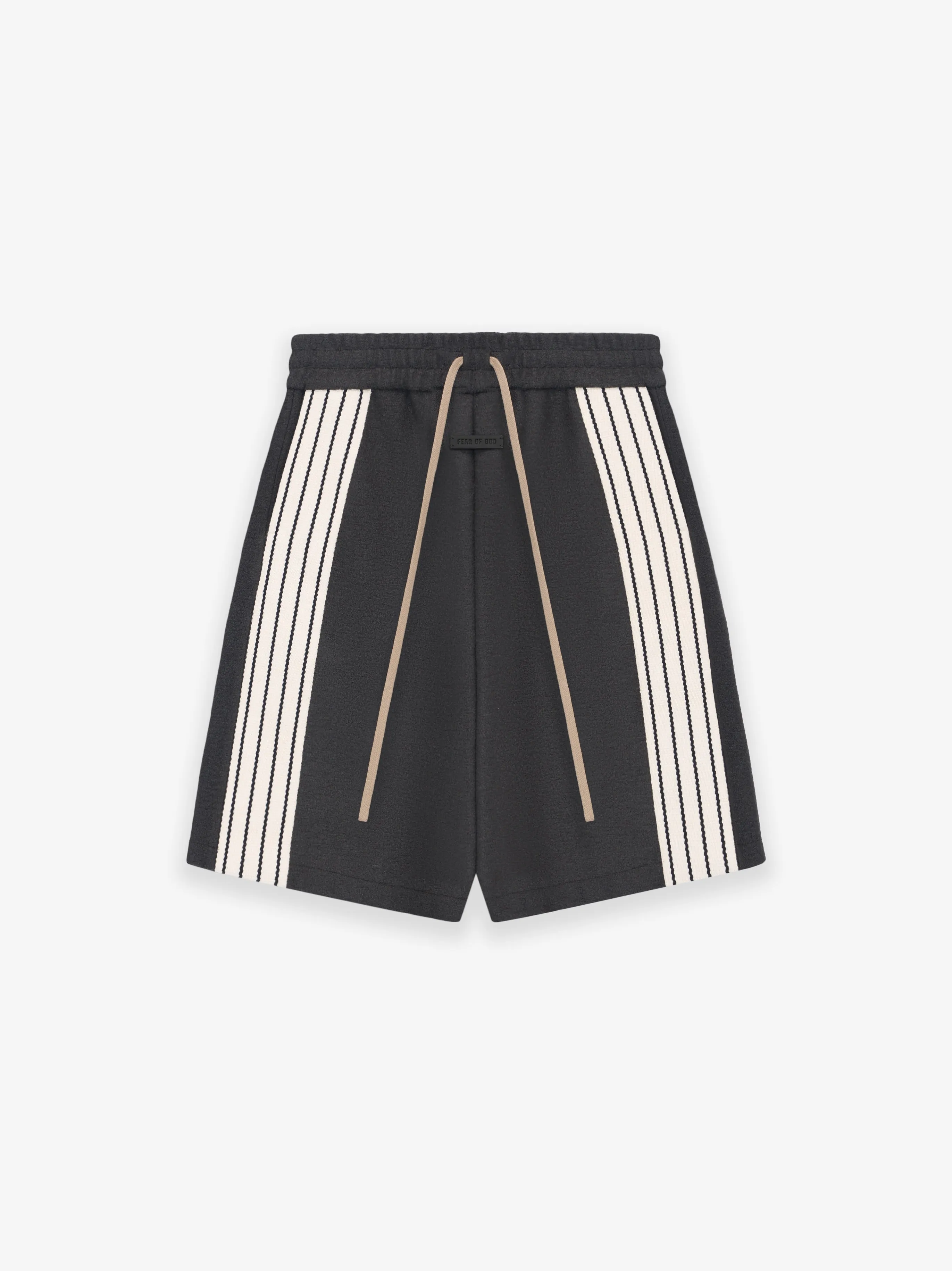 Boiled Wool Striped Relaxed Short sold by Fear of God