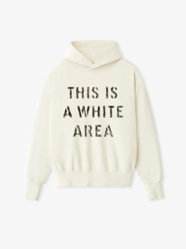 White Area Hoodie made by Fear of God