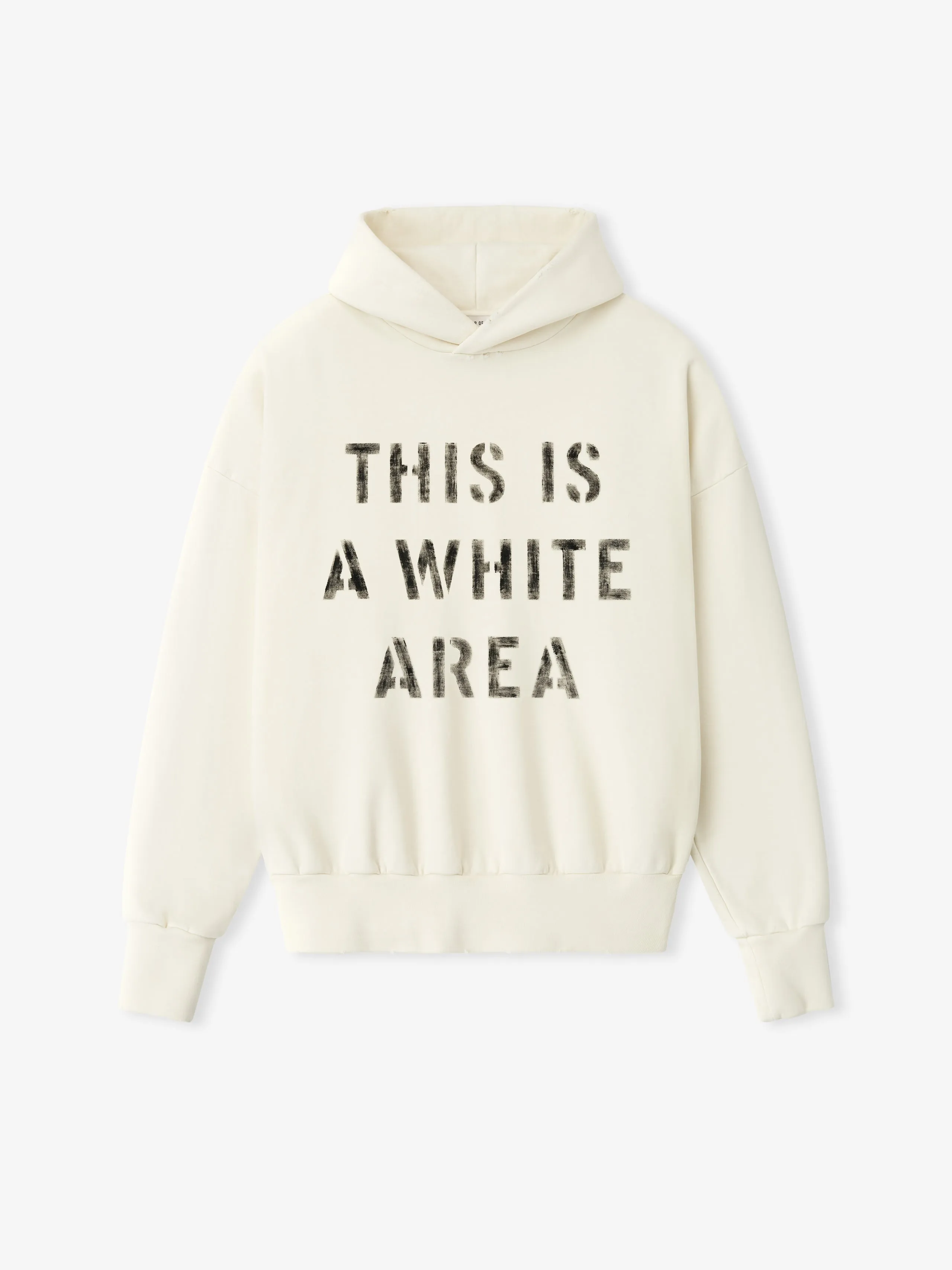 White Area Hoodie sold by Fear of God