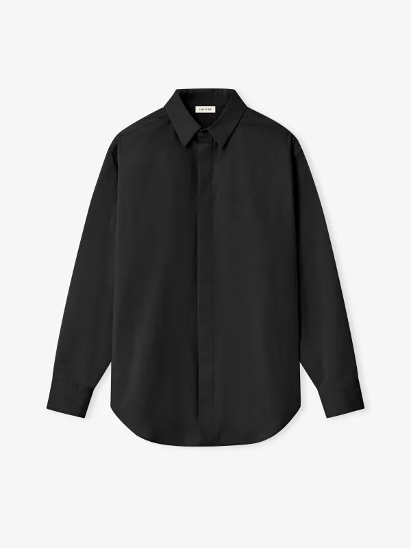 Cotton Wool Oxford Classic Shirt sold by Fear of God