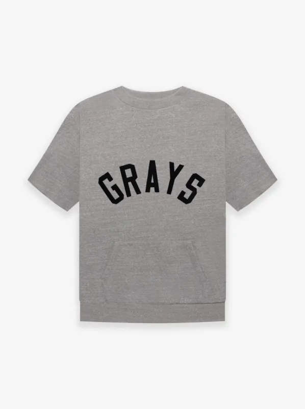 Grays 3/4 Sleeve Sweatshirt made by Fear of God