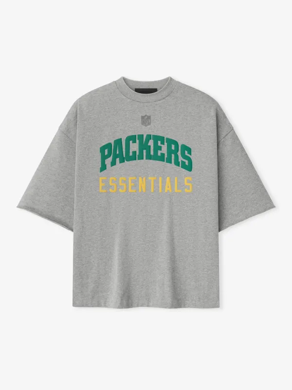 Packers 90s 3/4 Sleeve Football Tee made by Essentials