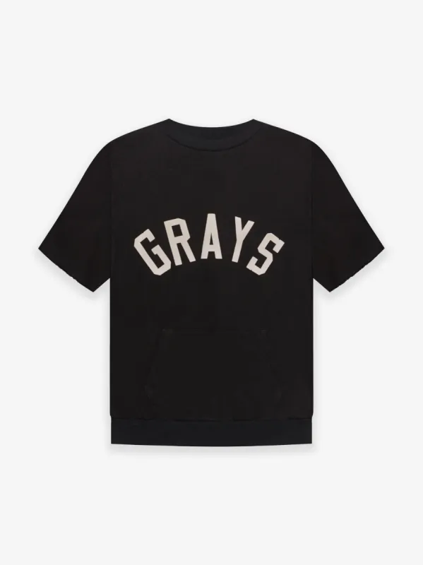 Grays 3/4 Sleeve Sweatshirt made by Fear of God