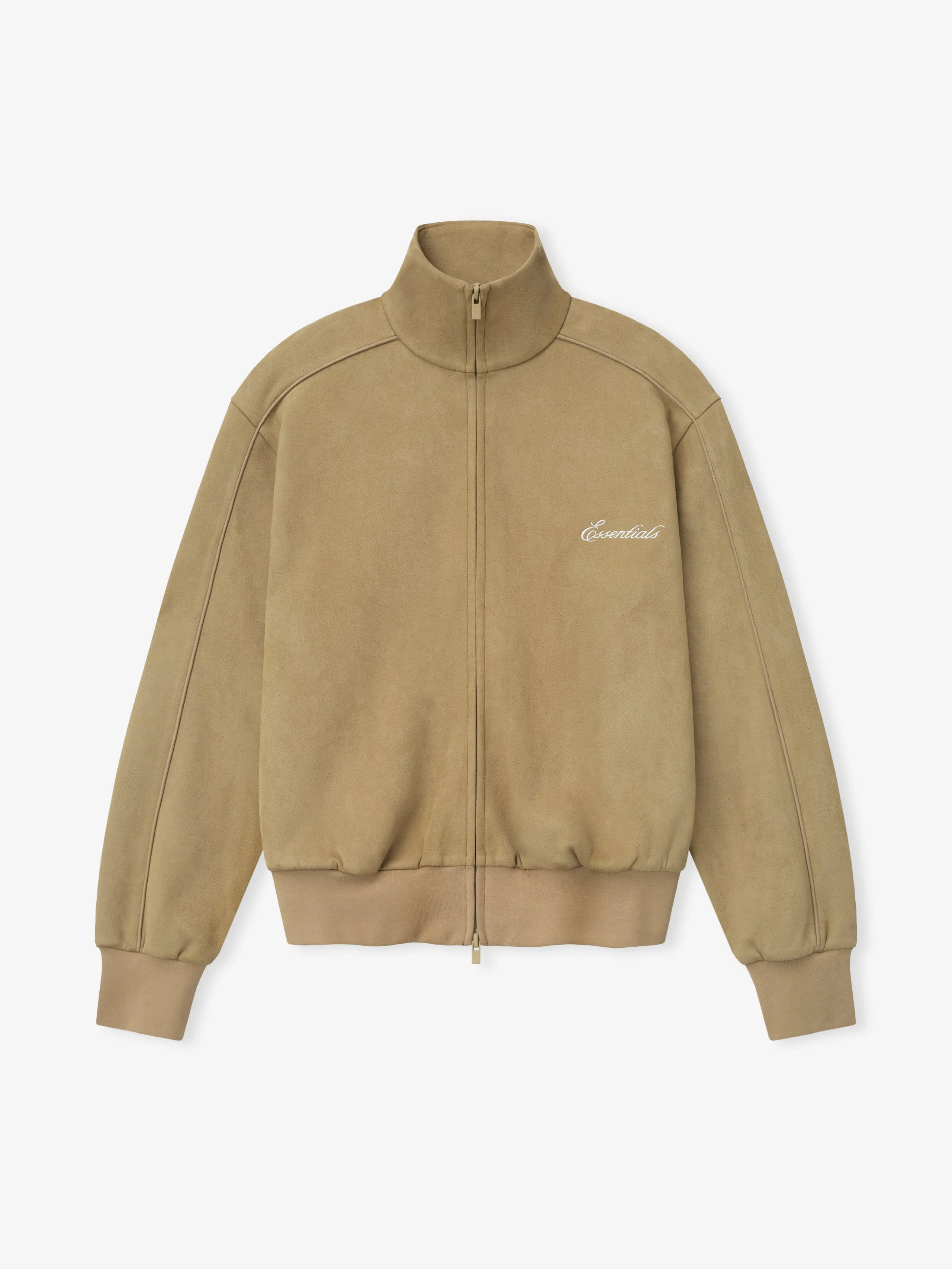 Womens Suede Fleece Signature Vintage Track Jacket sold by Fear of God product image thumbnail 2
