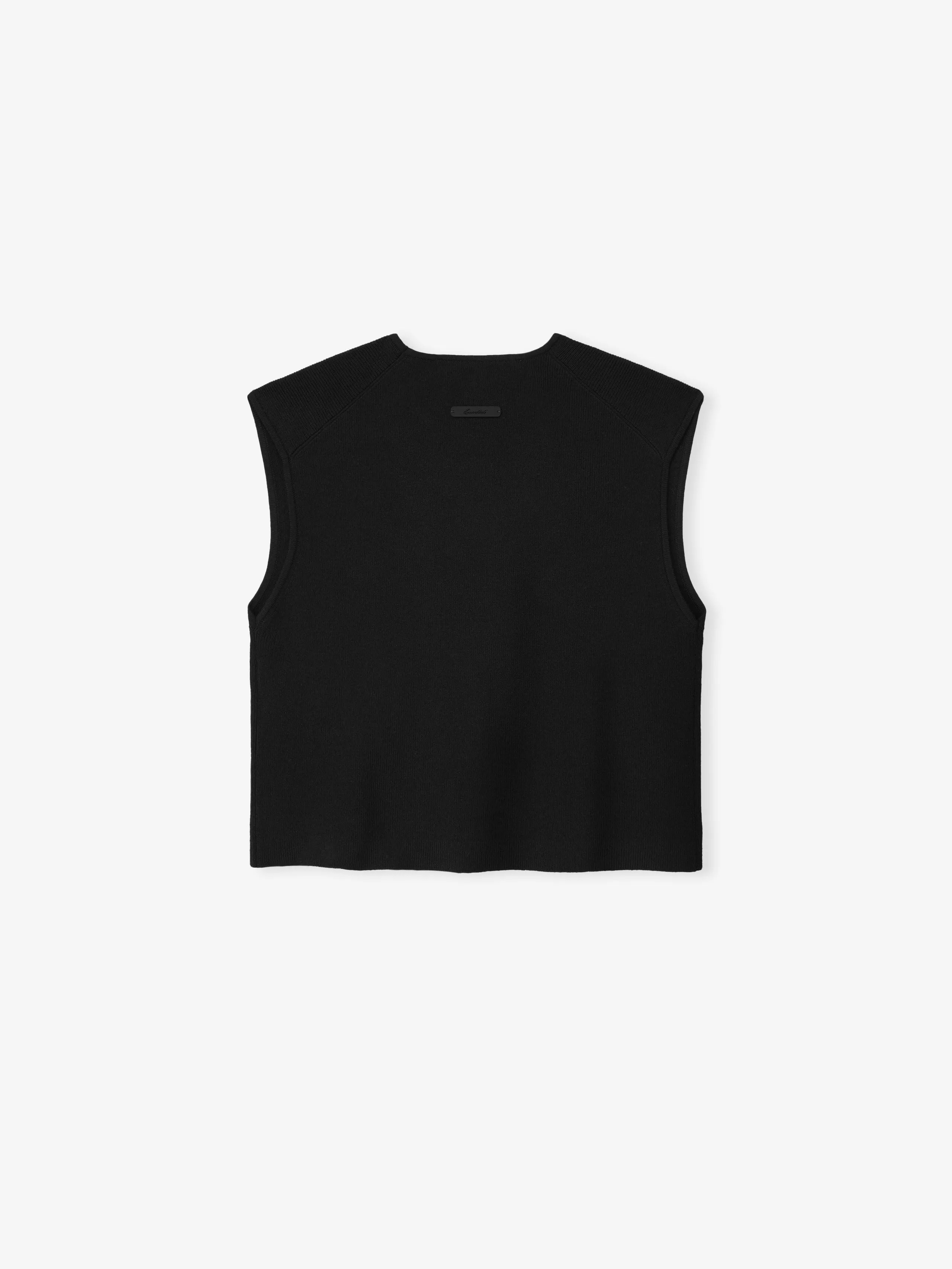 Womens Signature Rib Knit Cropped Top sold by Fear of God product image thumbnail 2