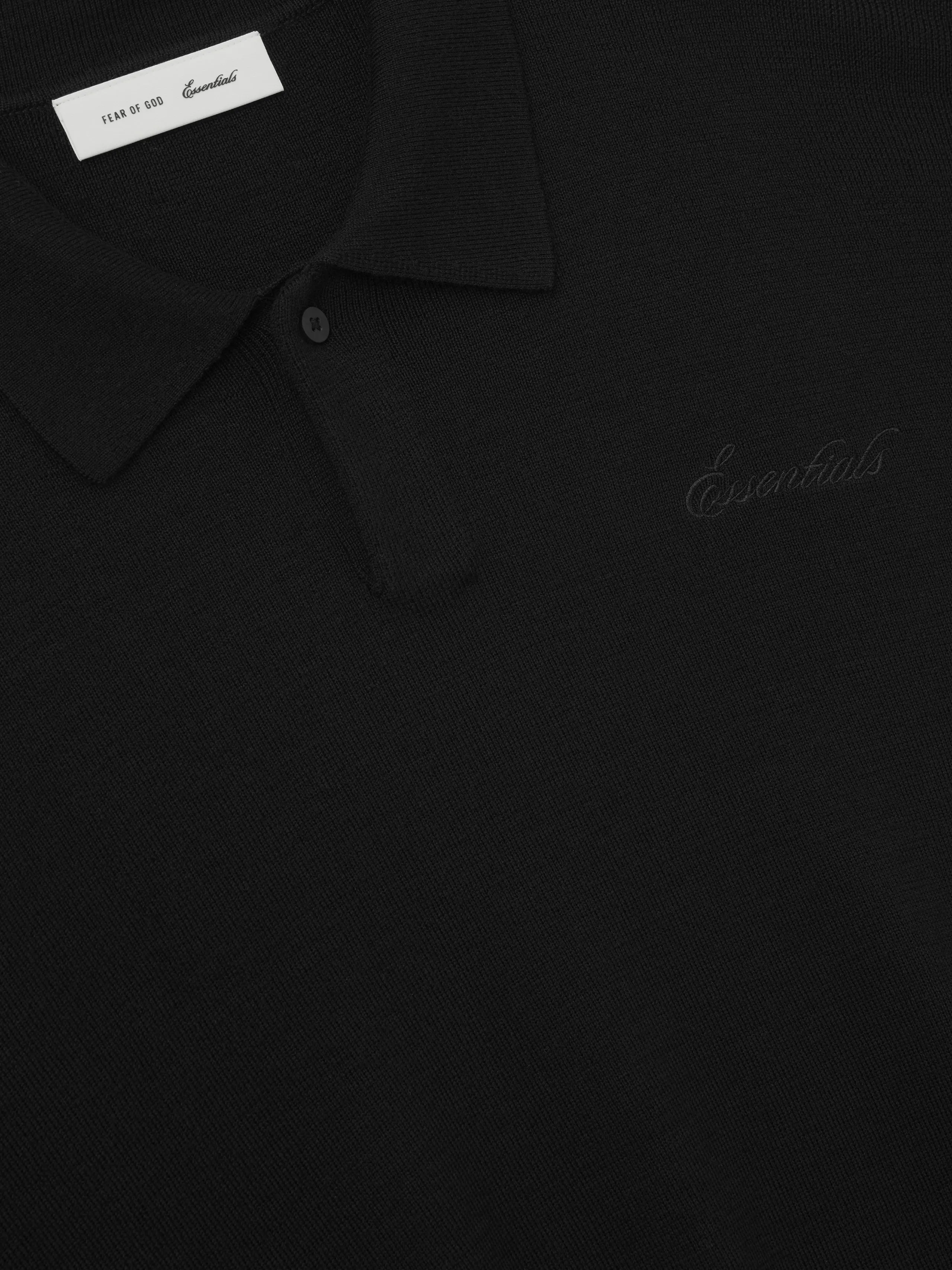 Signature 3/4 Sleeve 90s Knit Polo sold by Fear of God product image thumbnail 3