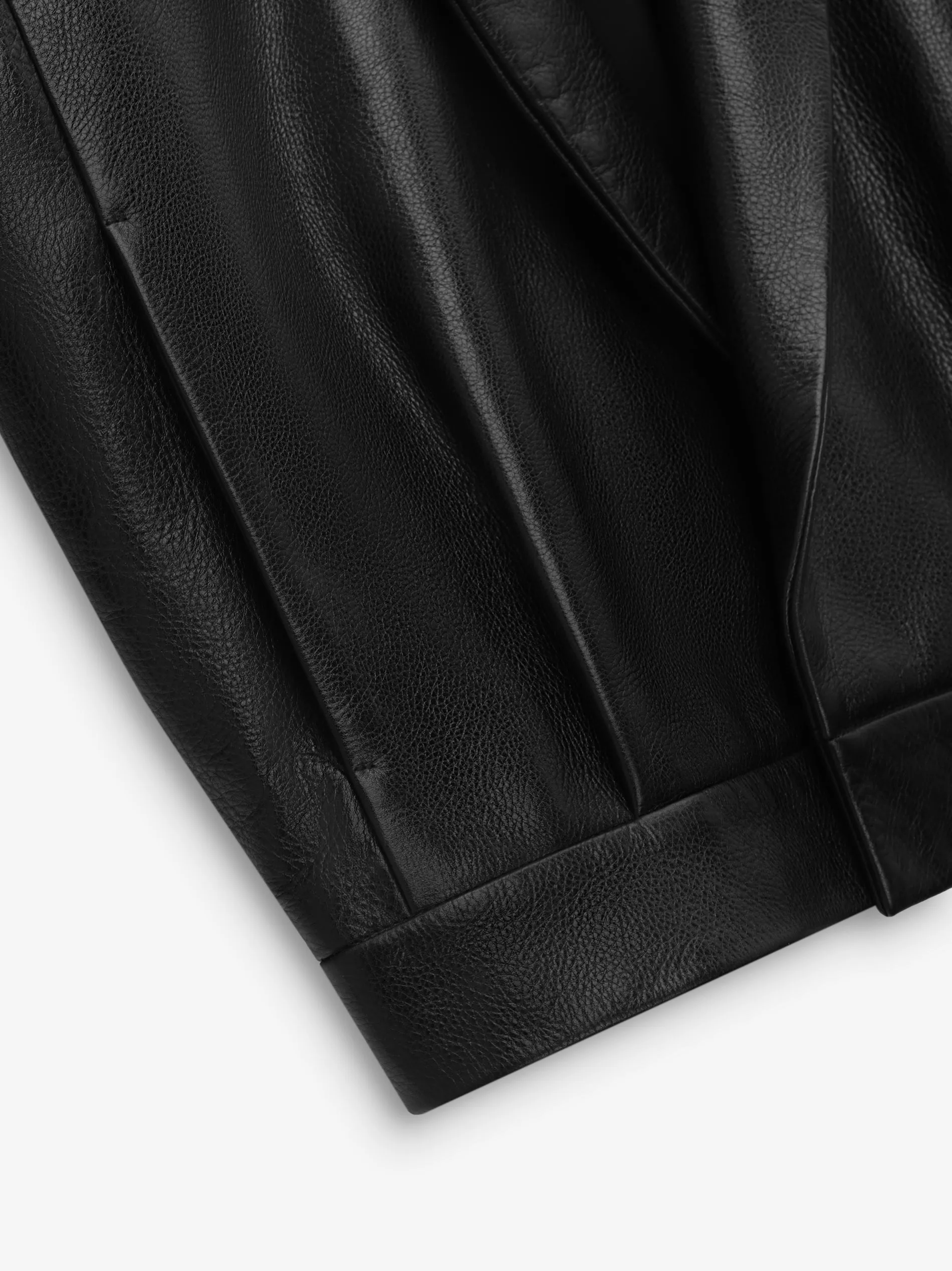 Leather Notch Lapel Jacket sold by Fear of God product image thumbnail 3
