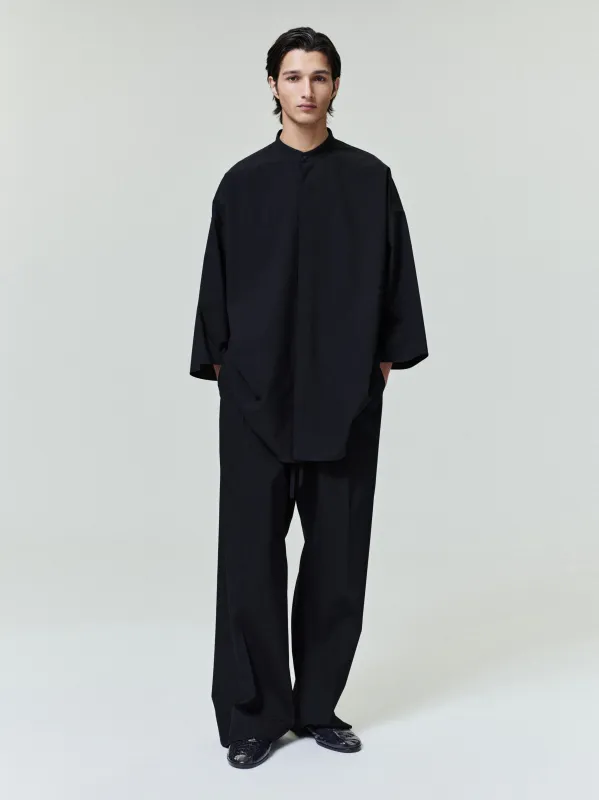 Cotton Wool Oxford Wide Leg Drawstring Pants made by Fear of God