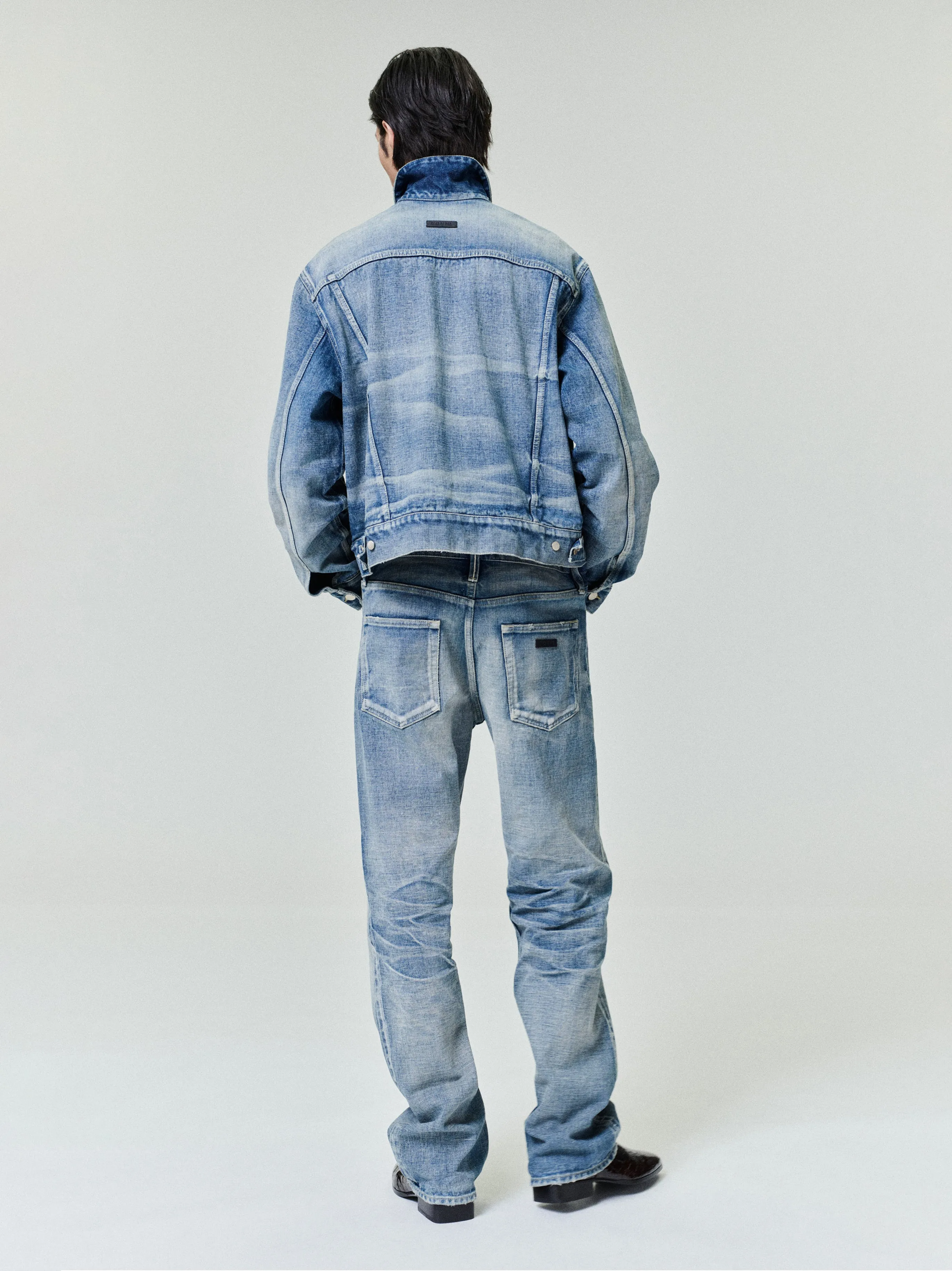 Japanese Selvedge Denim Straight 5 Pocket sold by Fear of God