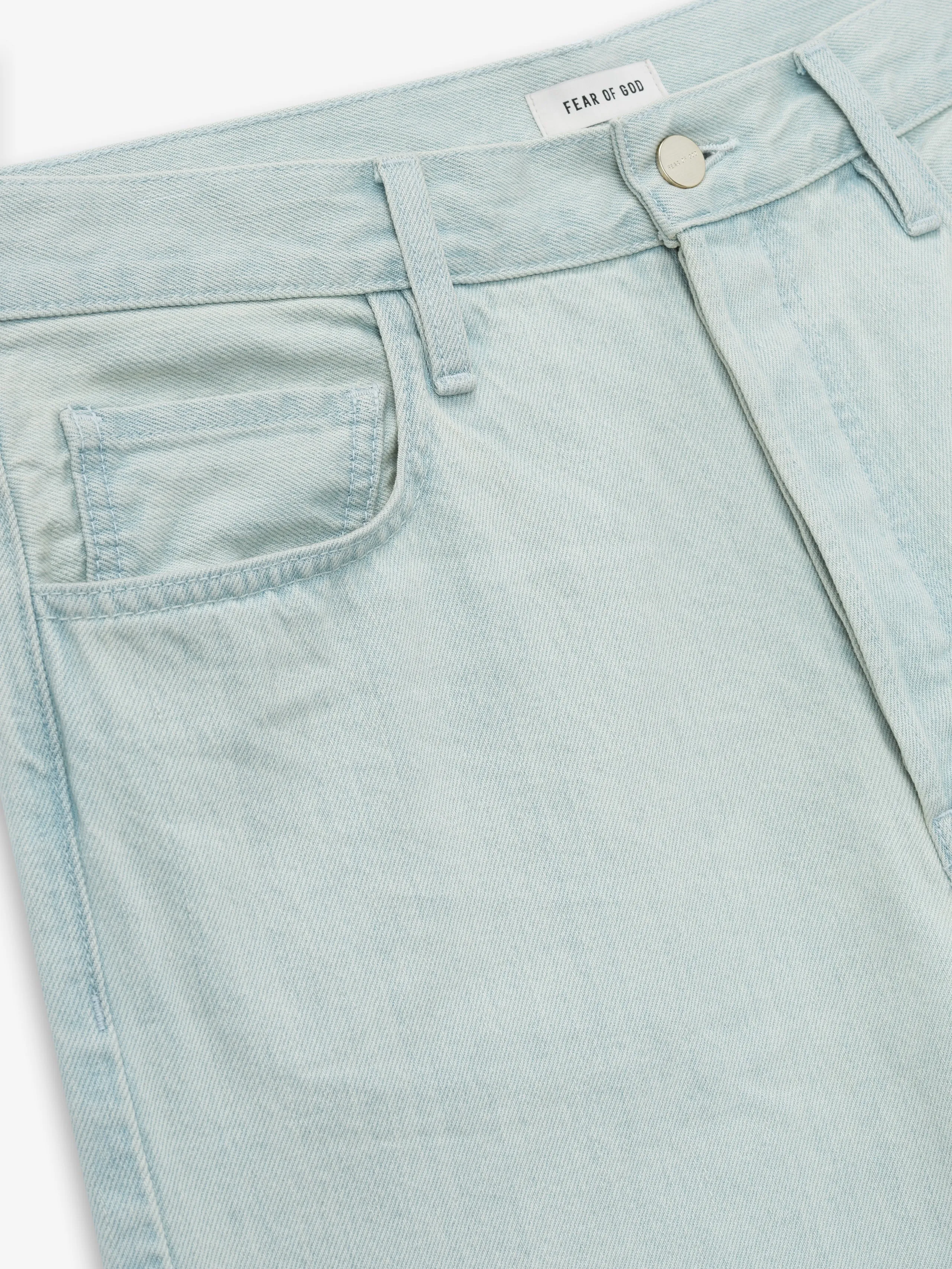 Bleach Washed Denim Straight 5 Pocket sold by Fear of God product image thumbnail 5