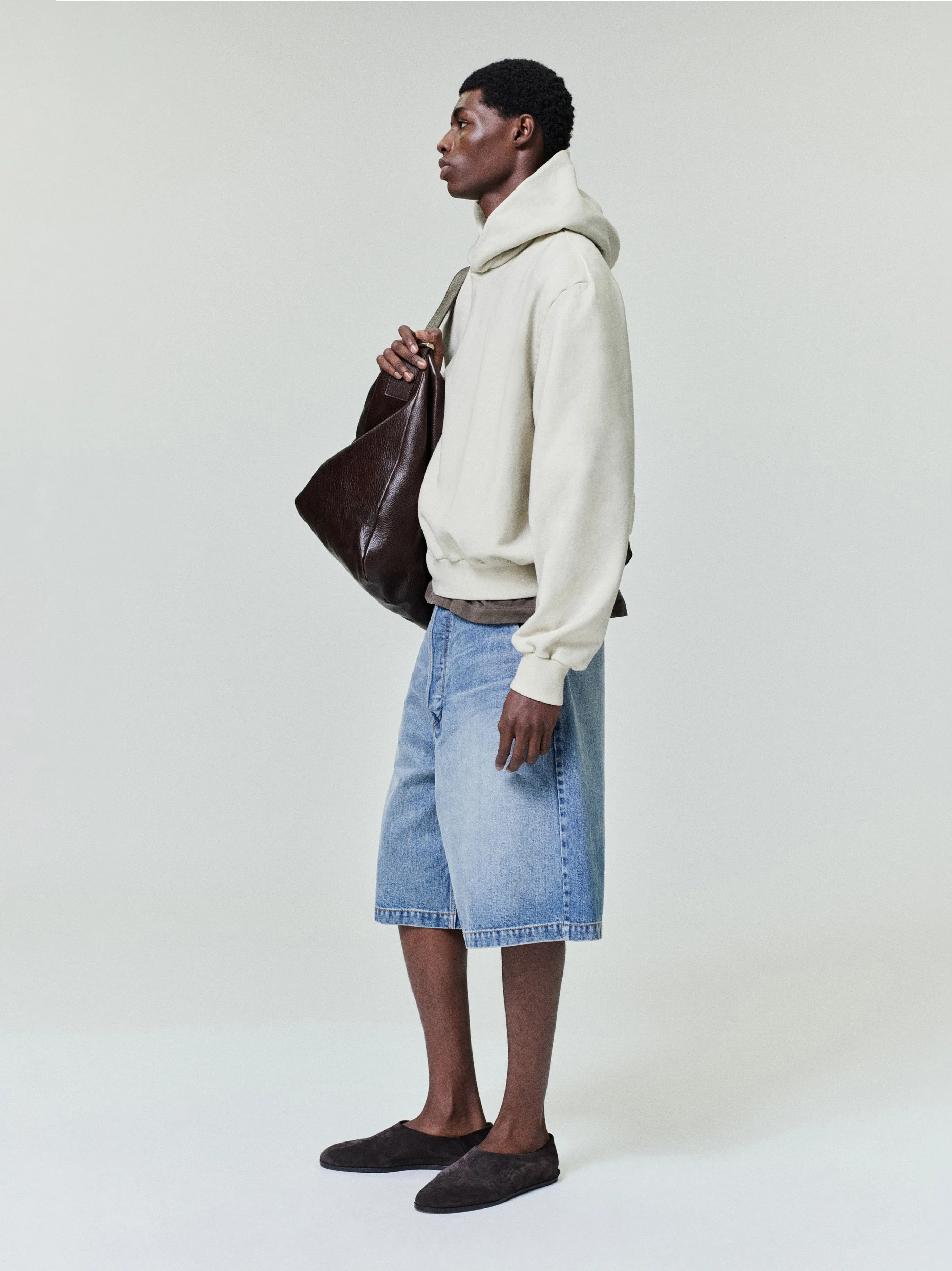 Denim Utility Shorts sold by Fear of God