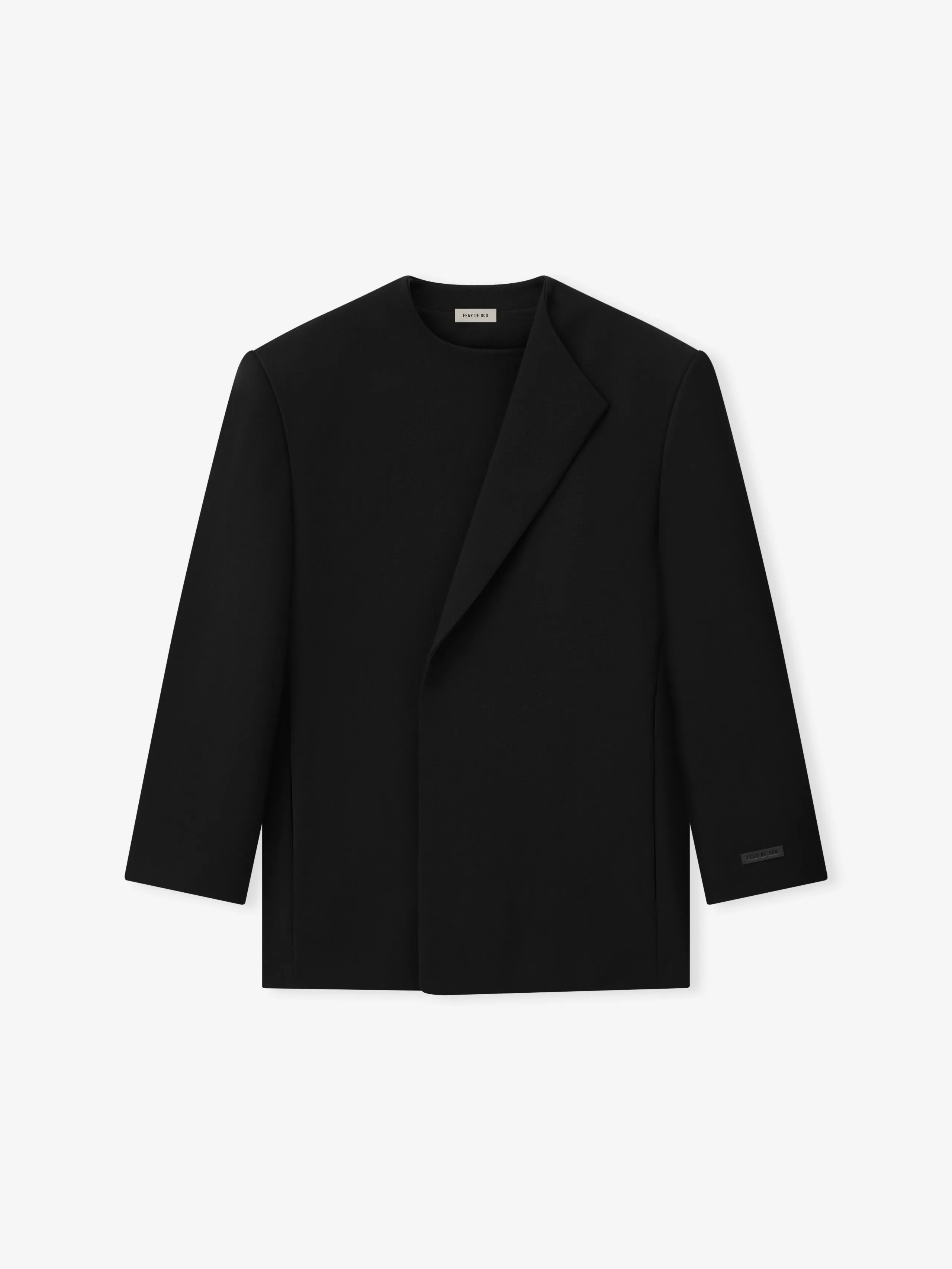 Double Weave Wool Crewneck Jacket sold by Fear of God product image thumbnail 4