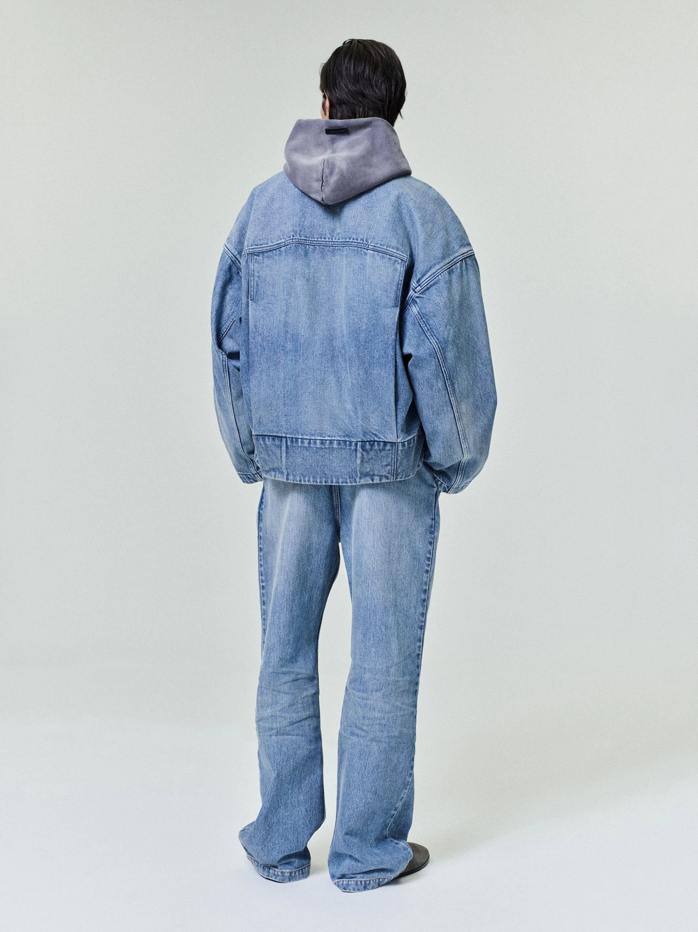 Denim Lapelless Jacket sold by Fear of God product image thumbnail 2