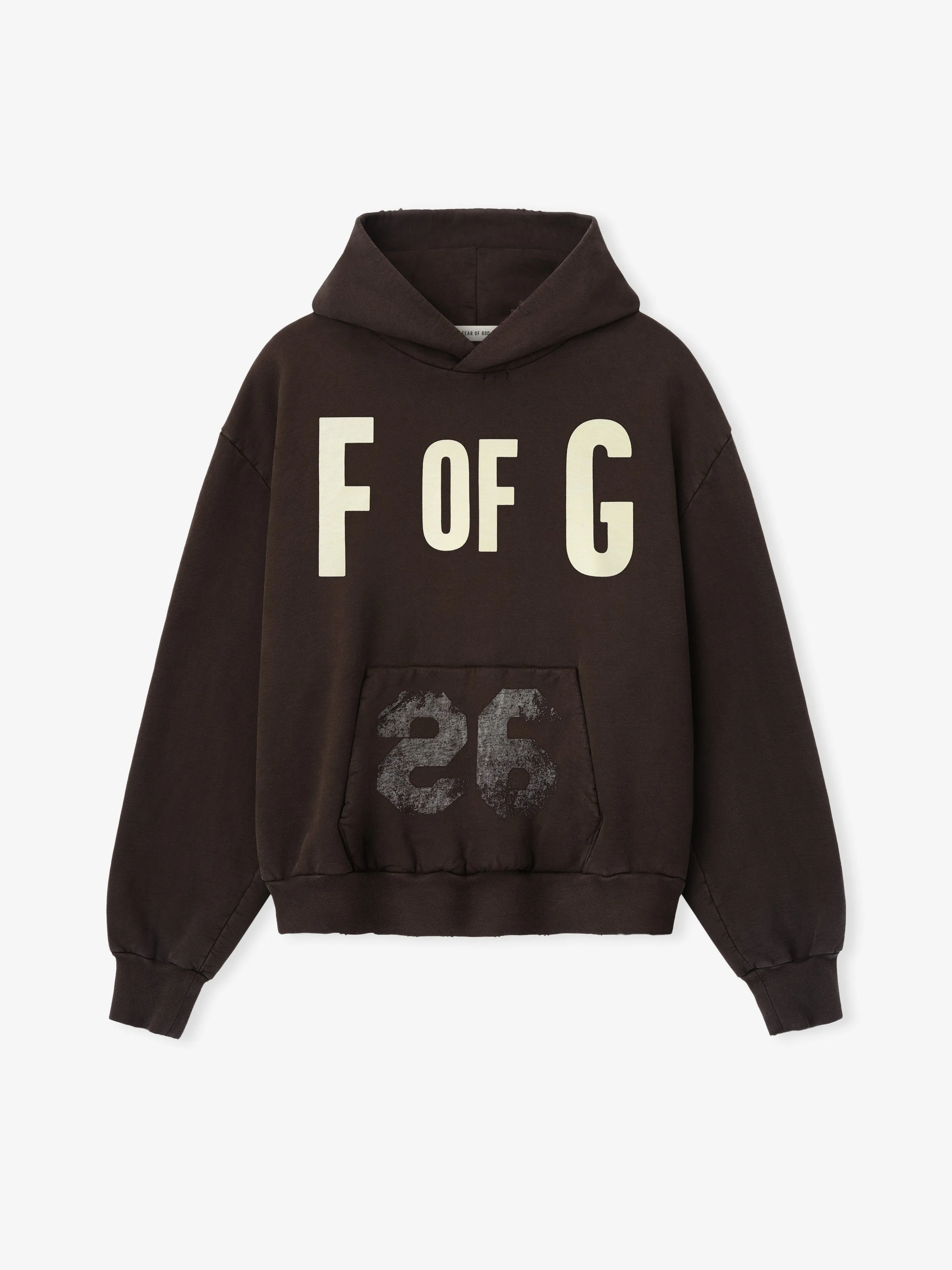 F Of G Classic Half Raglan Hoodie W/ Pocket sold by Fear of God