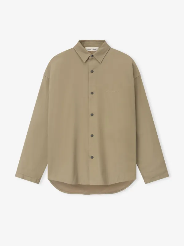 Cotton Canvas Overshirt made by Essentials