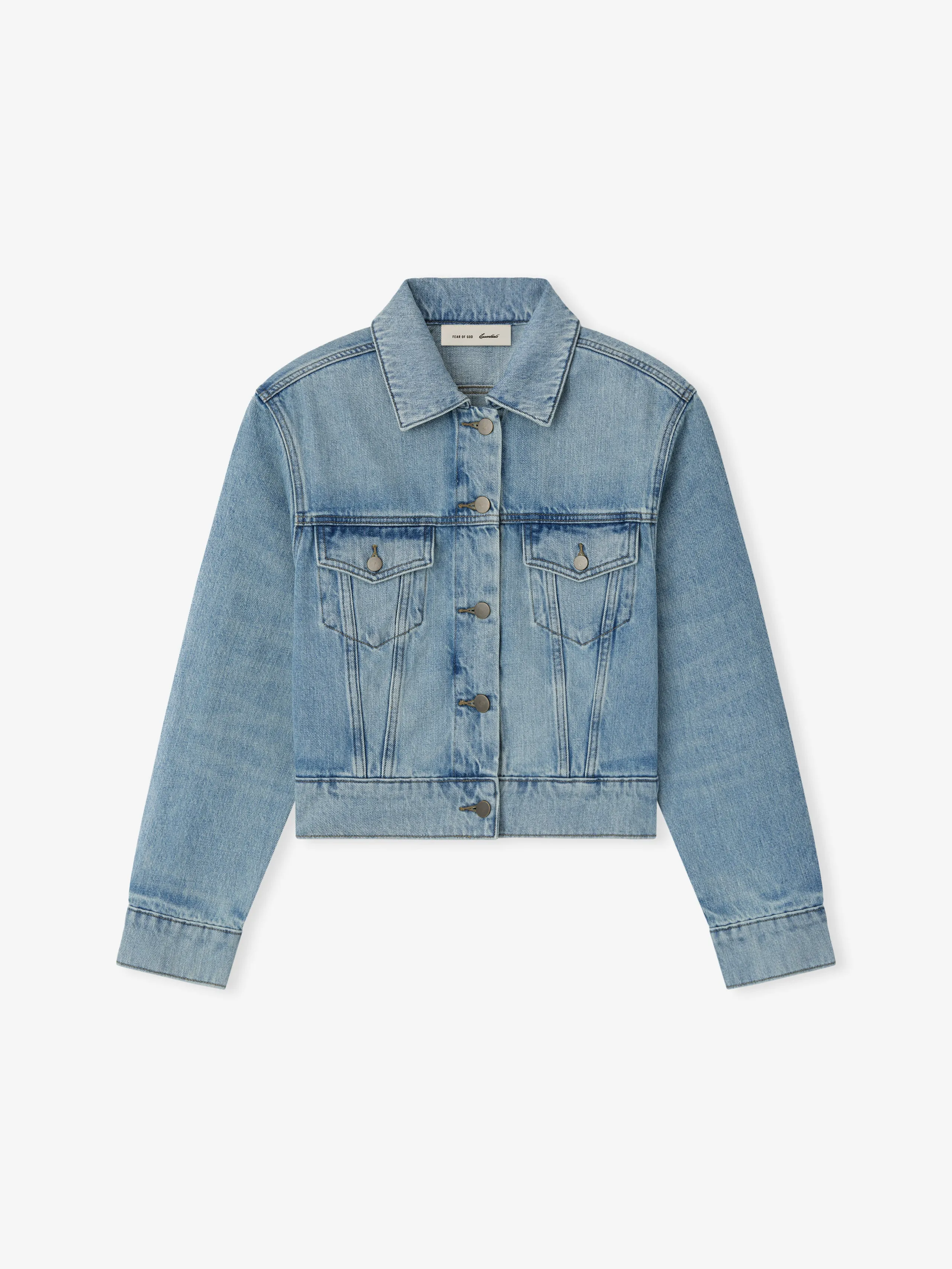 Womens Denim Trucker Jacket sold by Fear of God product image thumbnail 3