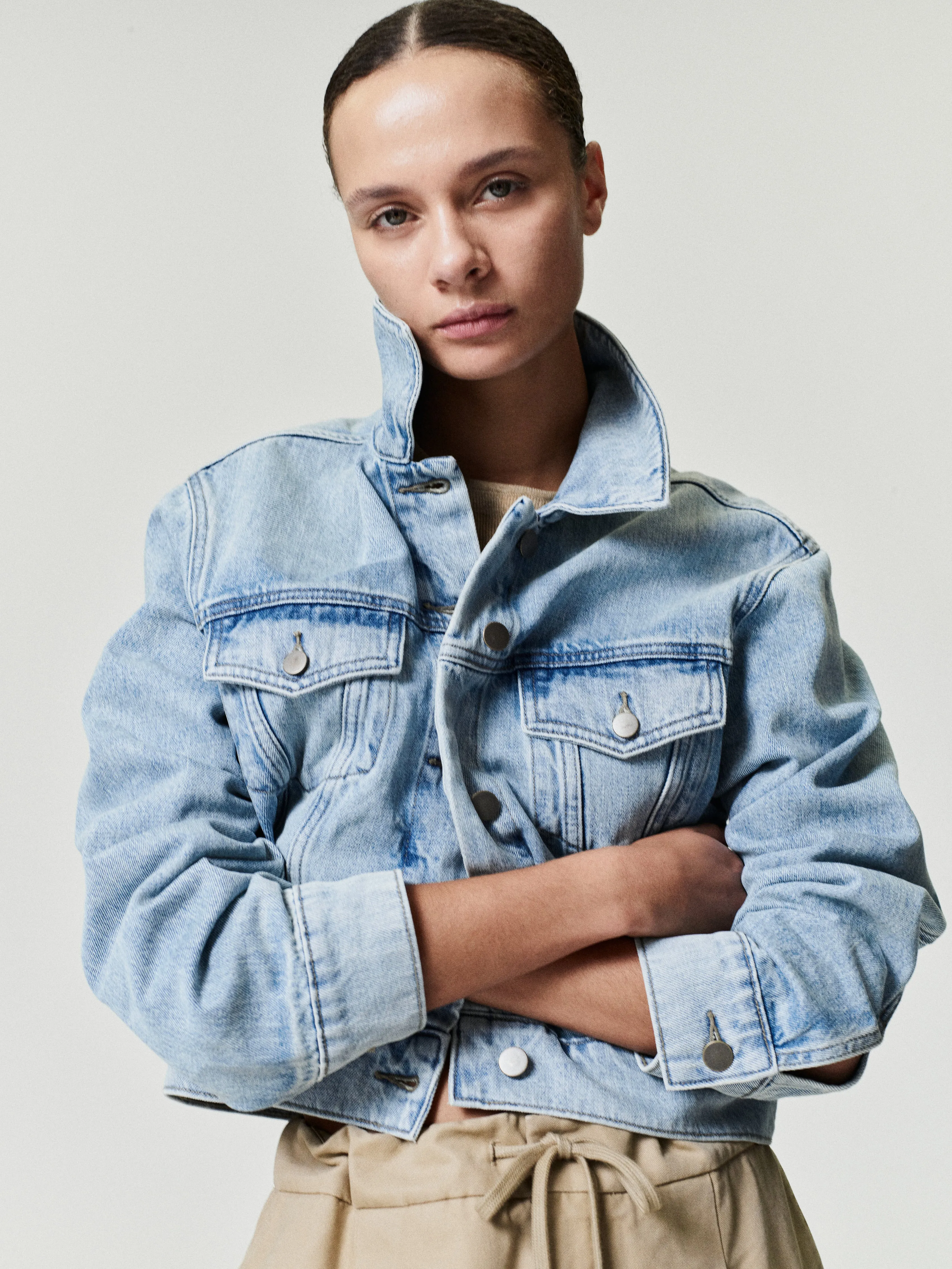 Womens Denim Trucker Jacket sold by Fear of God product image thumbnail 2