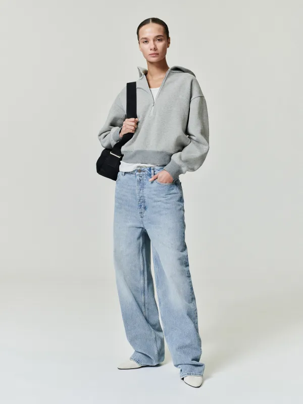 Womens Denim Straight Leg Jeans made by Essentials