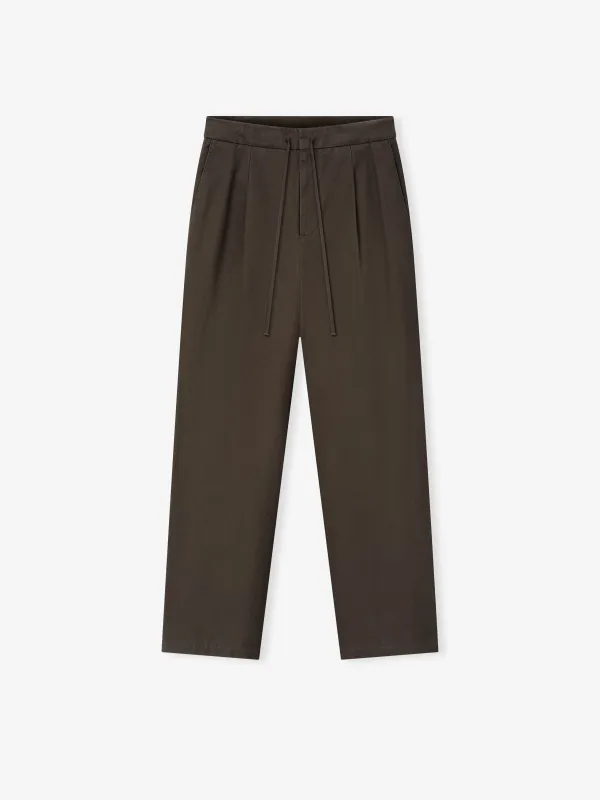 Cotton Canvas Pleat Front Pant made by Fear of God