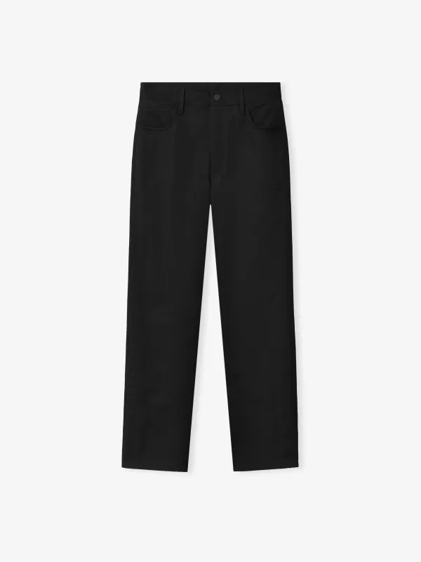 Textured Nylon 5 Pocket Pant made by Essentials