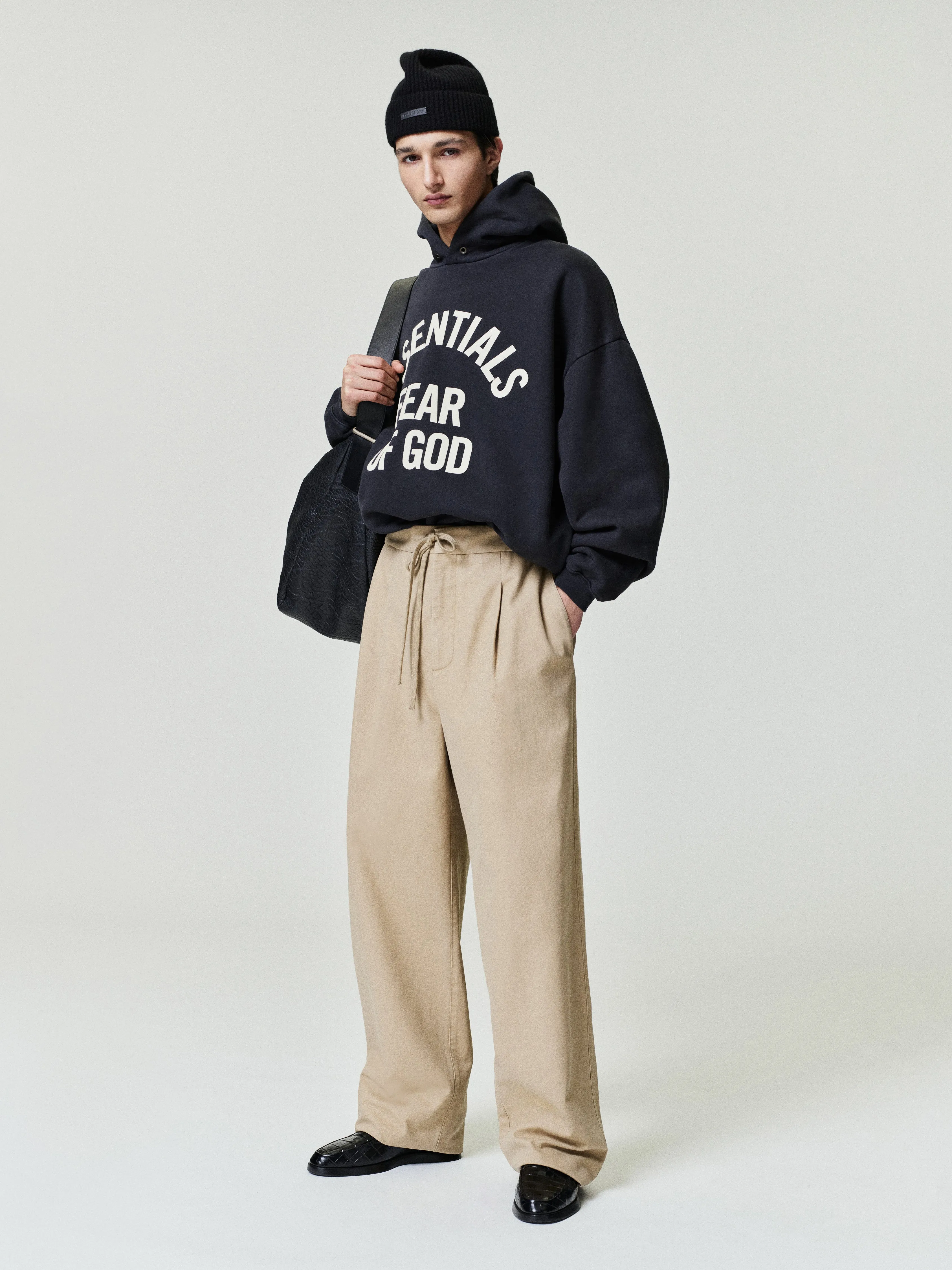 Cotton Canvas Pleat Front Pant sold by Fear of God