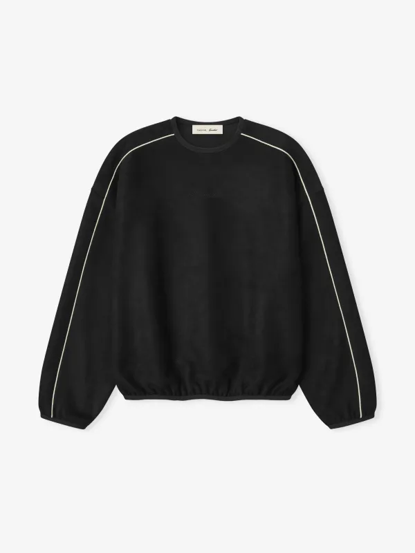 Suede Fleece Signature Modern Crewneck Sweatshirt made by Essentials