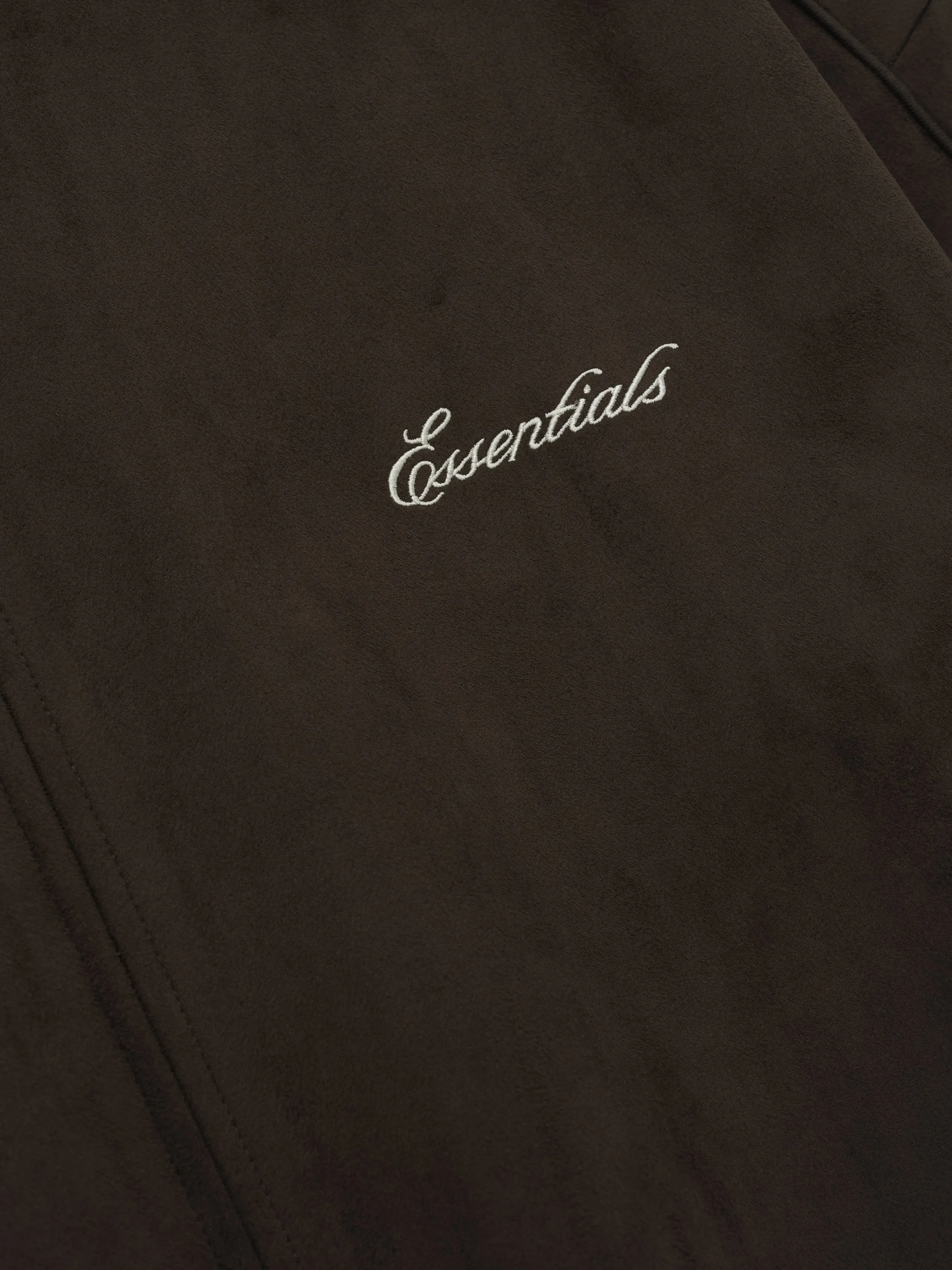 Suede Fleece Signature Modern Track Jacket W/ Piping sold by Fear of God product image thumbnail 4