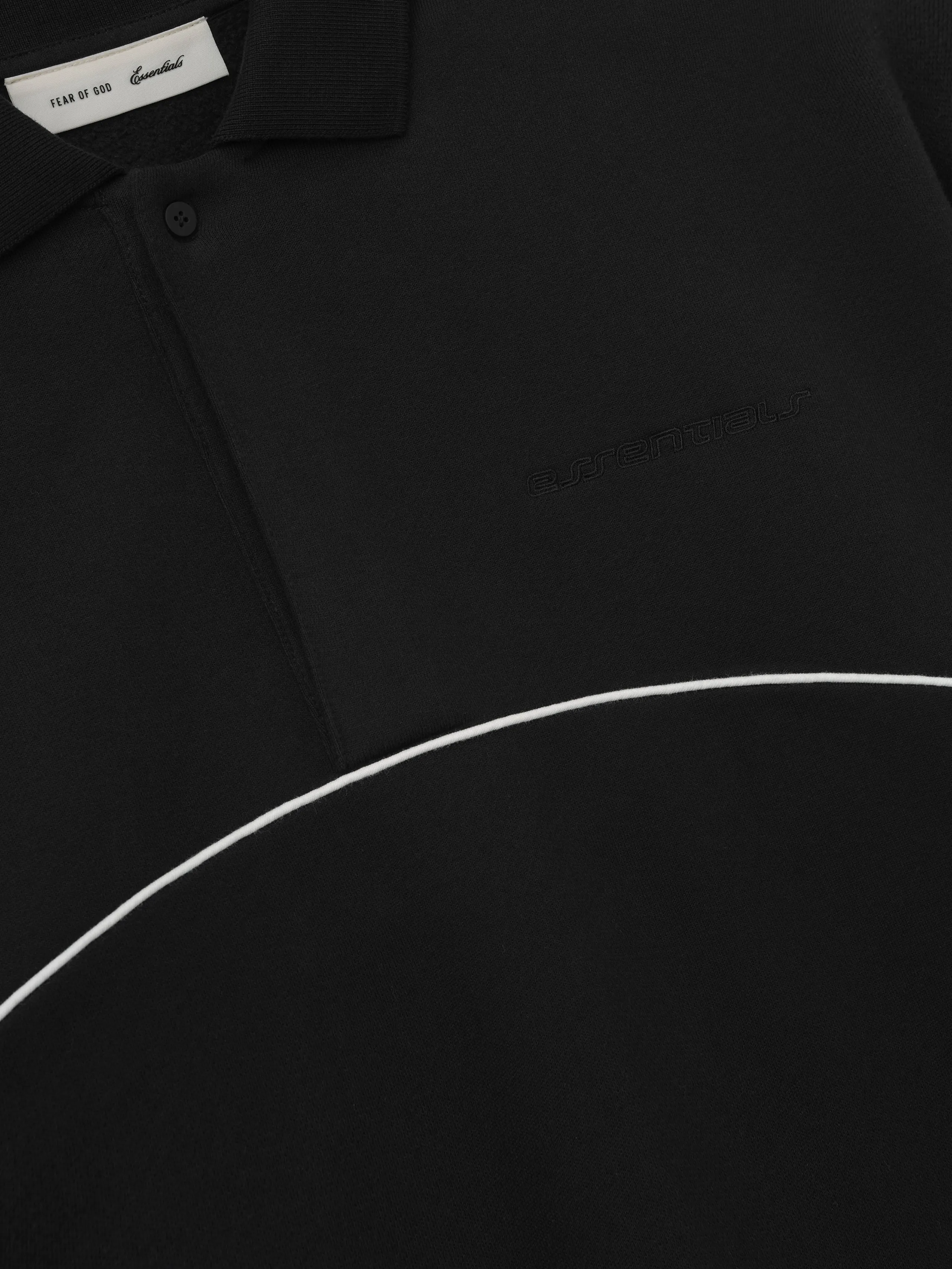 Active Trace 3/4 Sleeve Modern Polo Sweatshirt sold by Fear of God product image thumbnail 3