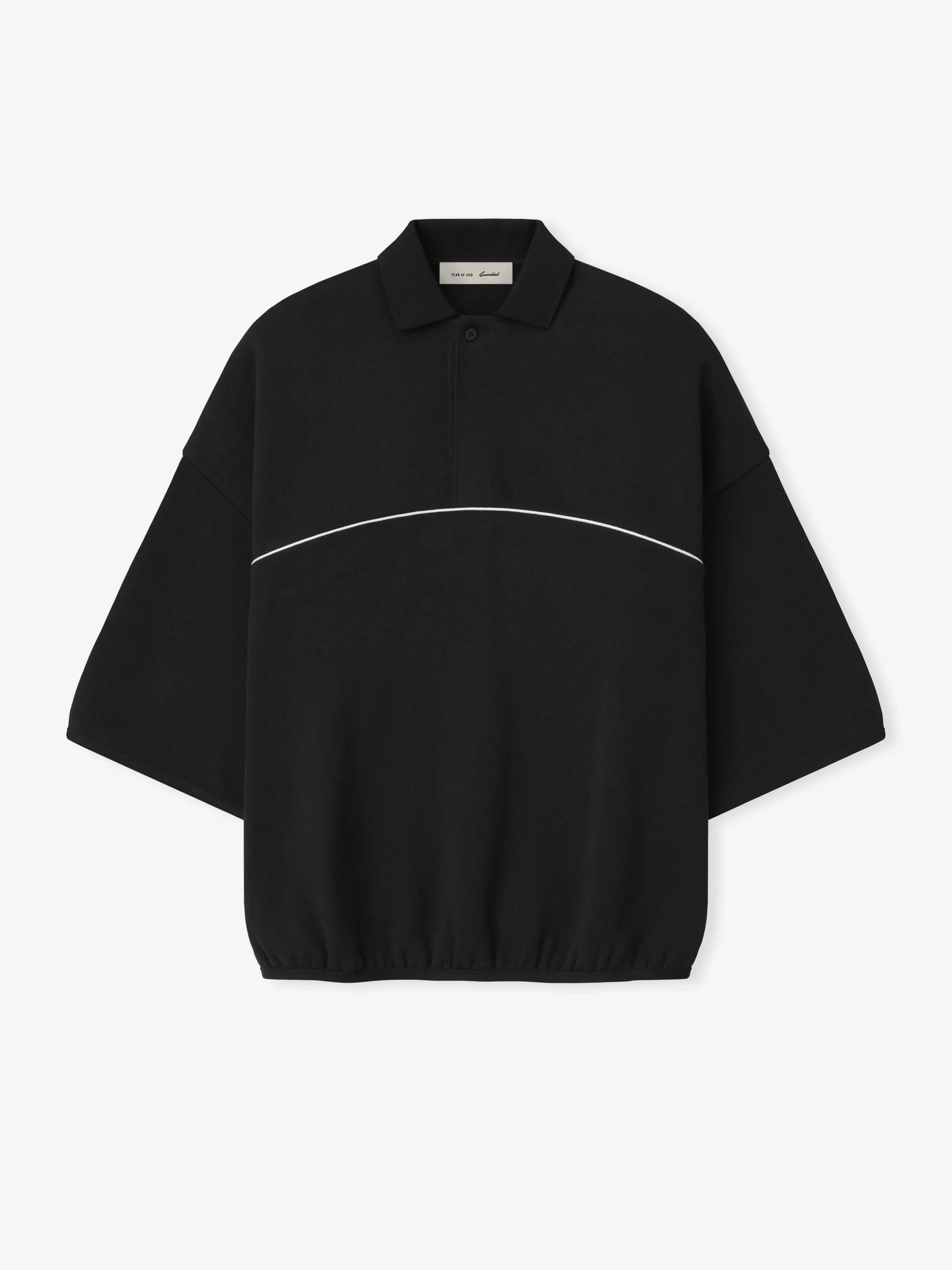 Active Trace 3/4 Sleeve Modern Polo Sweatshirt sold by Fear of God