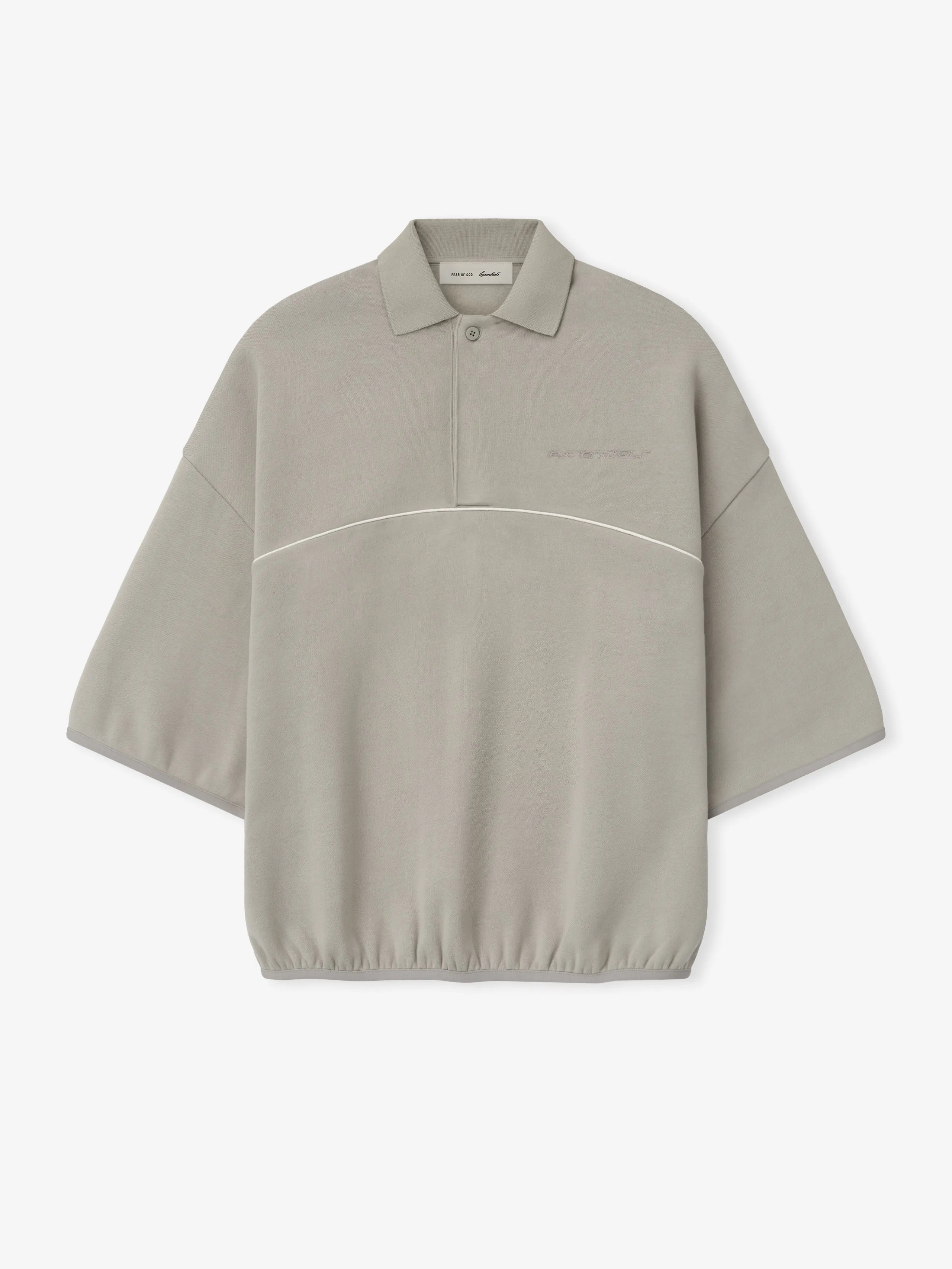 Active Trace 3/4 Sleeve Modern Polo Sweatshirt sold by Fear of God product image thumbnail 4