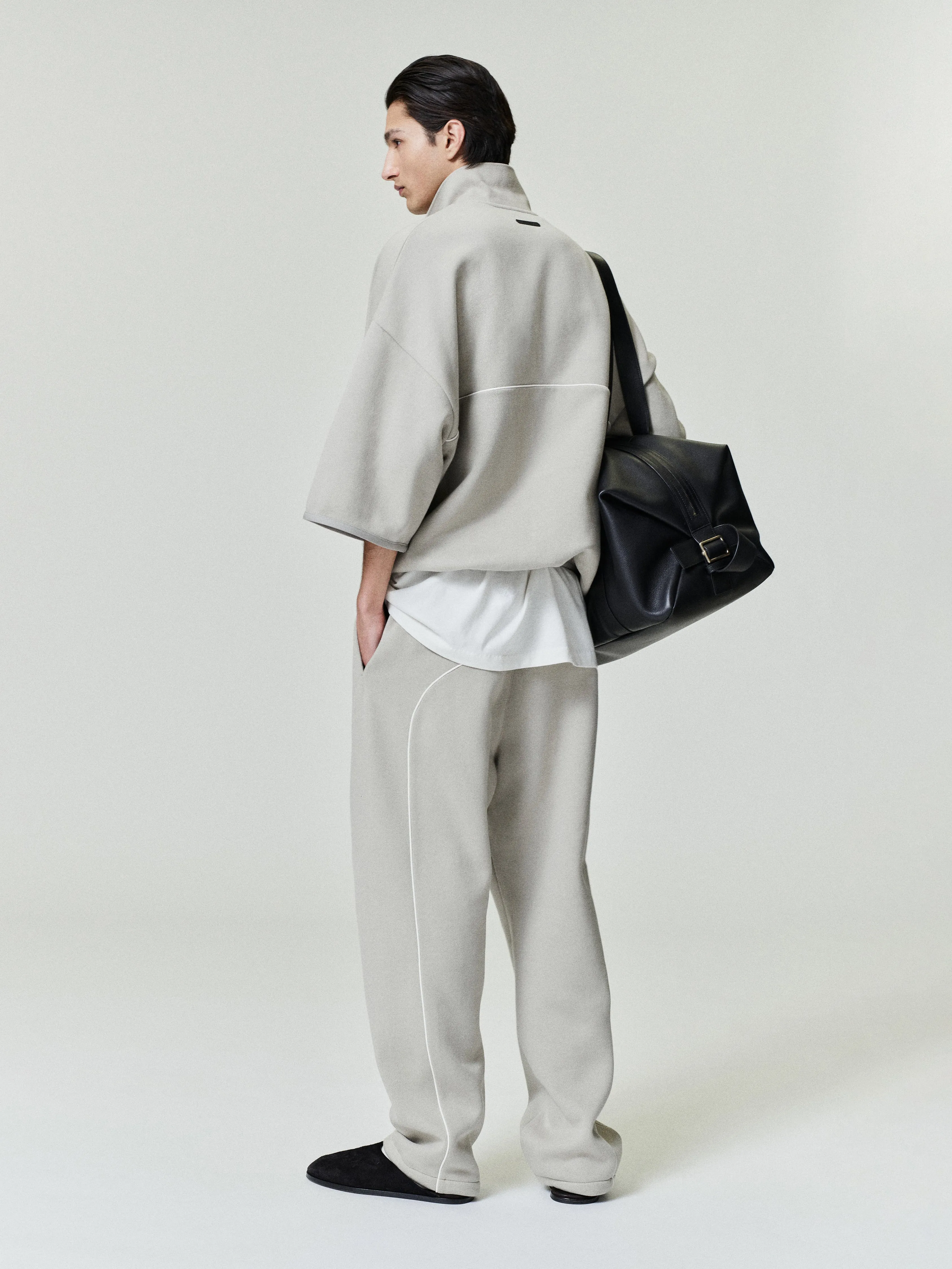 Active Trace 3/4 Sleeve Modern Polo Sweatshirt sold by Fear of God product image thumbnail 2