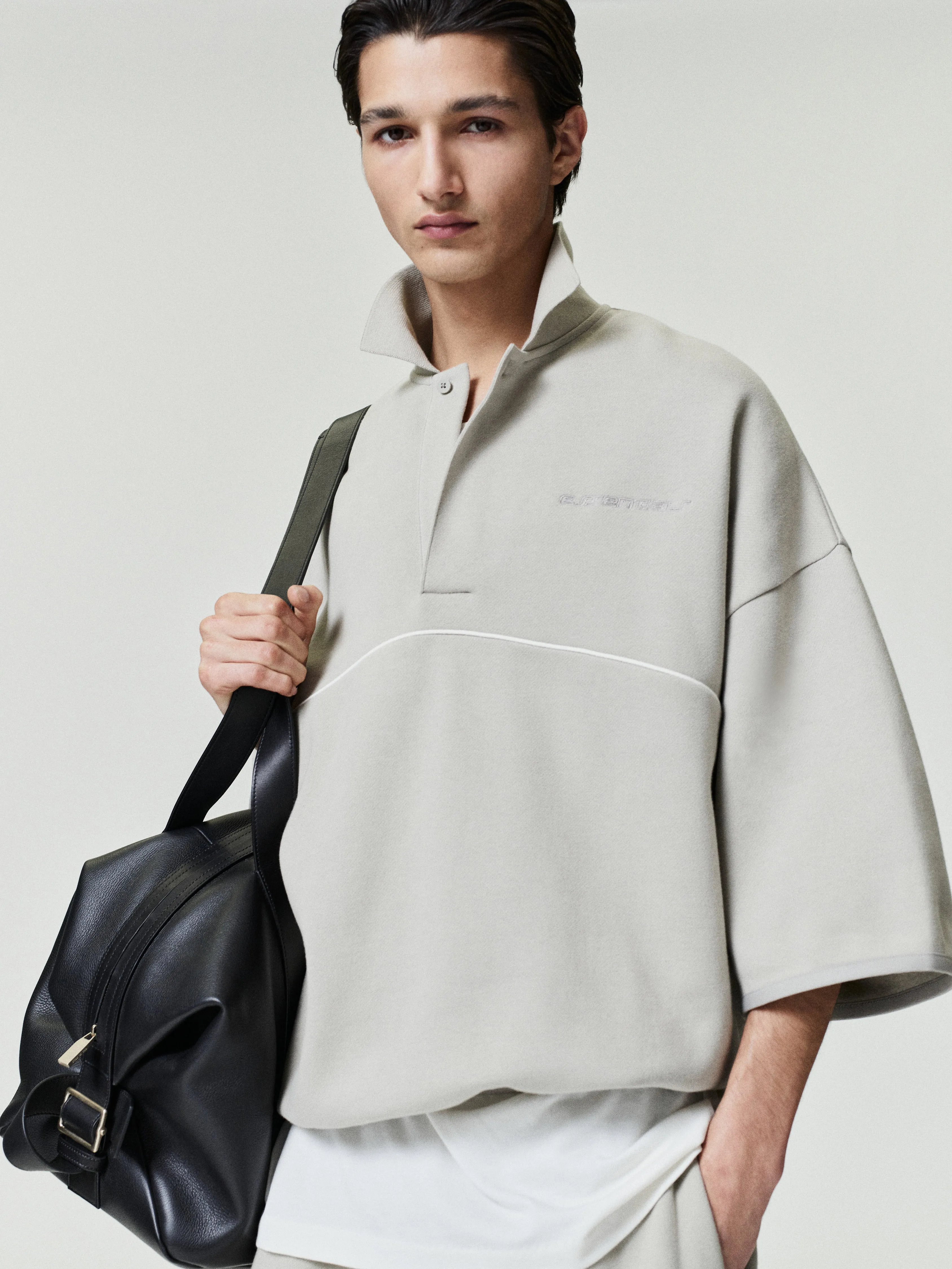 Active Trace 3/4 Sleeve Modern Polo Sweatshirt sold by Fear of God product image thumbnail 3