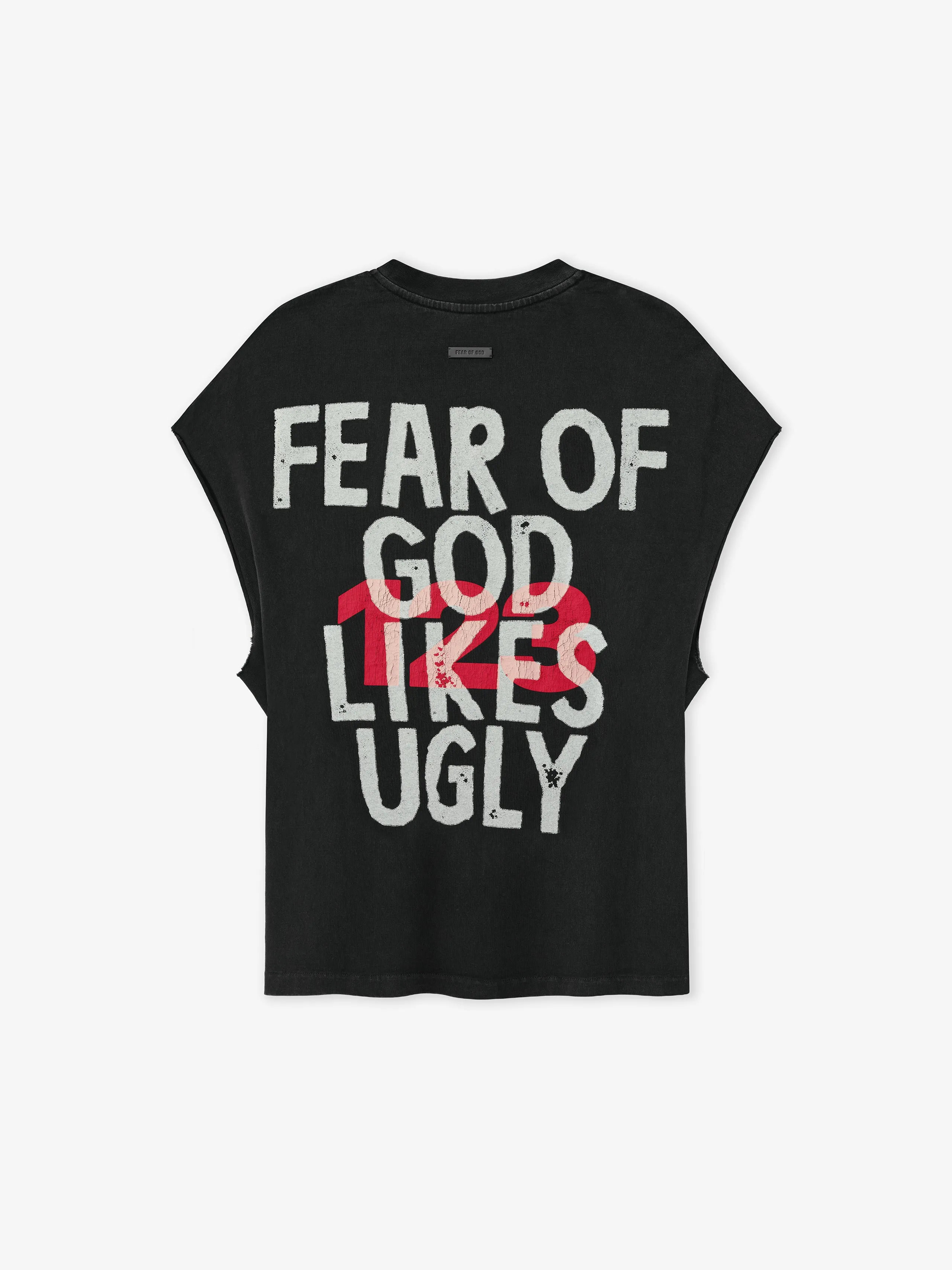 J.I.D: God Does Like Ugly Cut Off Tee sold by Fear of God product image thumbnail 3