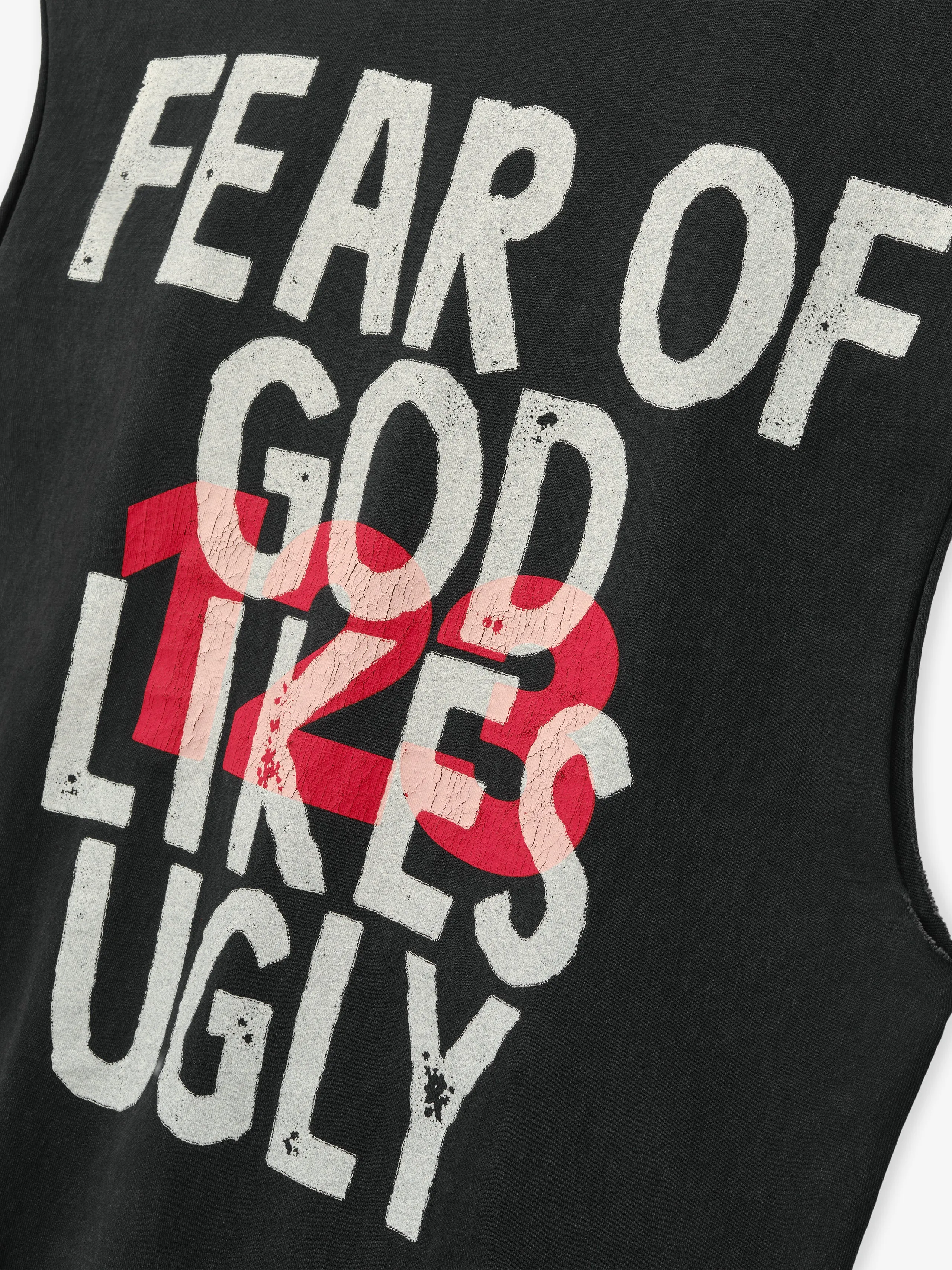 J.I.D: God Does Like Ugly Cut Off Tee sold by Fear of God product image thumbnail 4
