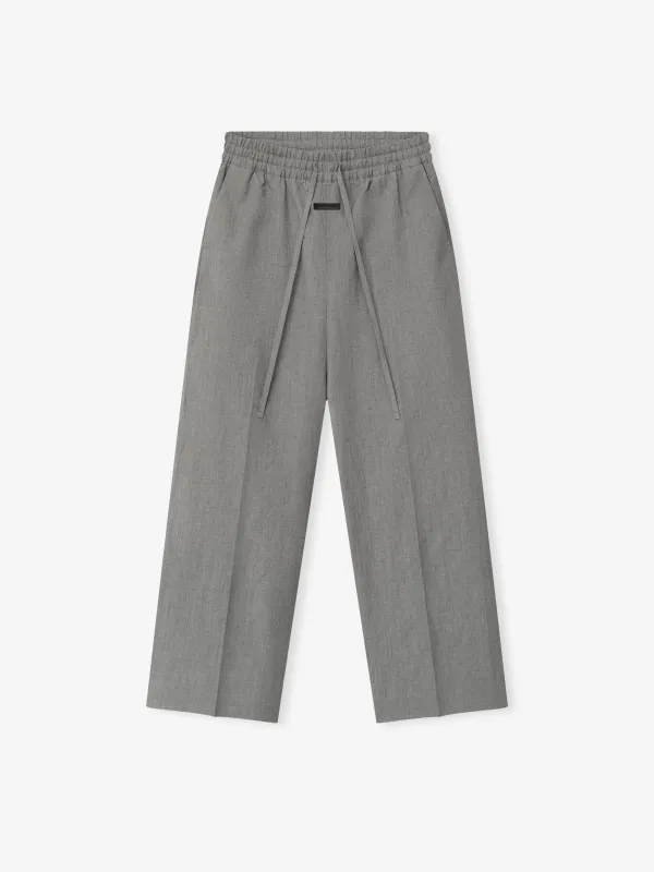 Wool Linen Wide Leg Drawstring Pants made by Fear of God