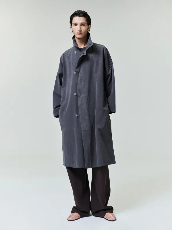 Garment-Dyed Cropped Sleeve Car Coat made by Fear of God